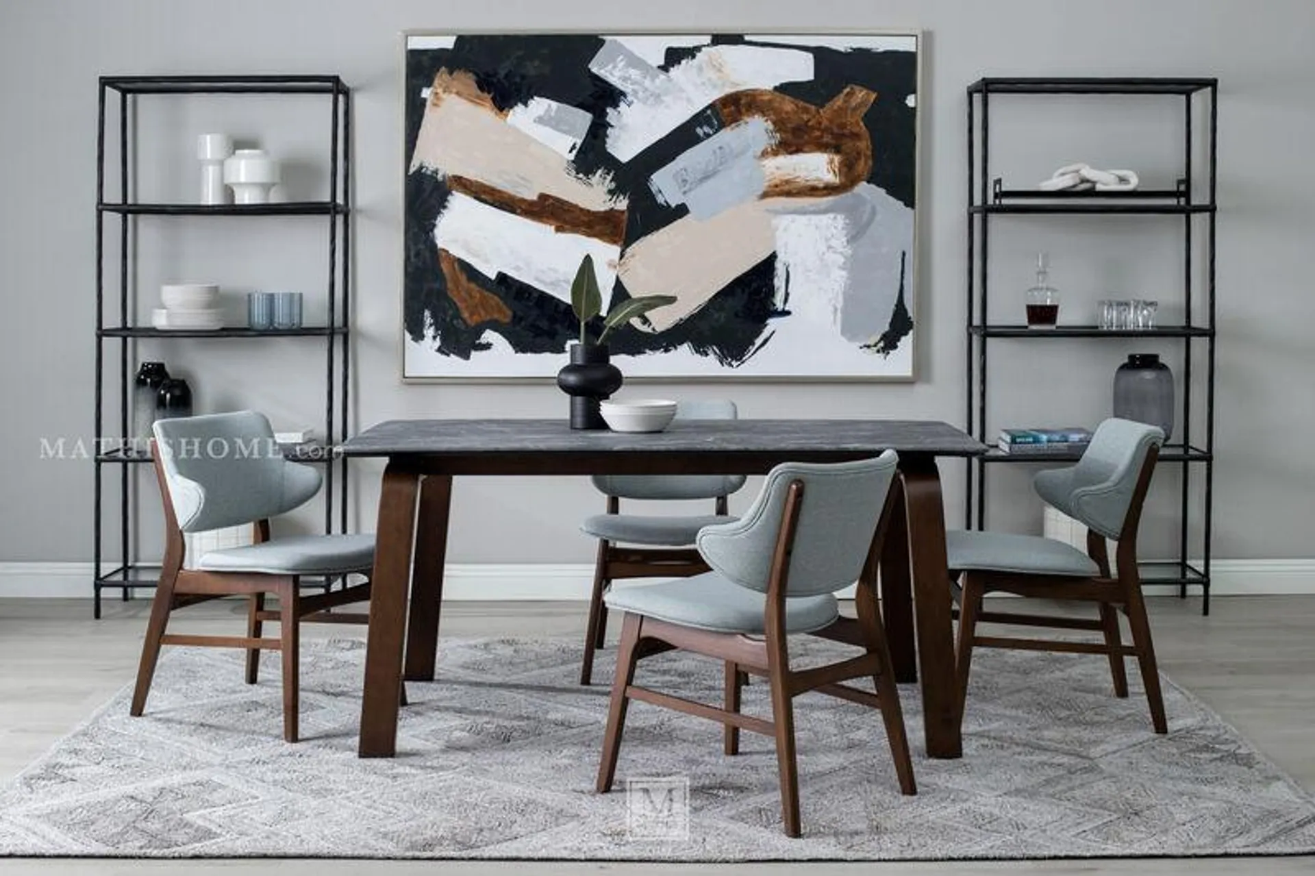 Valencia Marble Dining Table