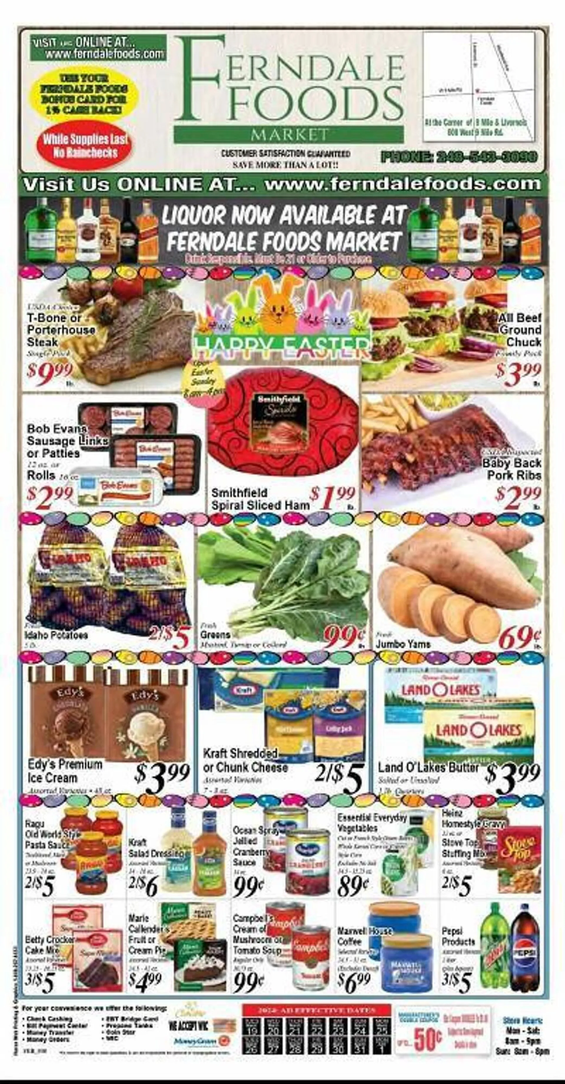 Weekly ad Ferndale Foods Weekly Ad from March 19 to April 1 2024 - Page 1