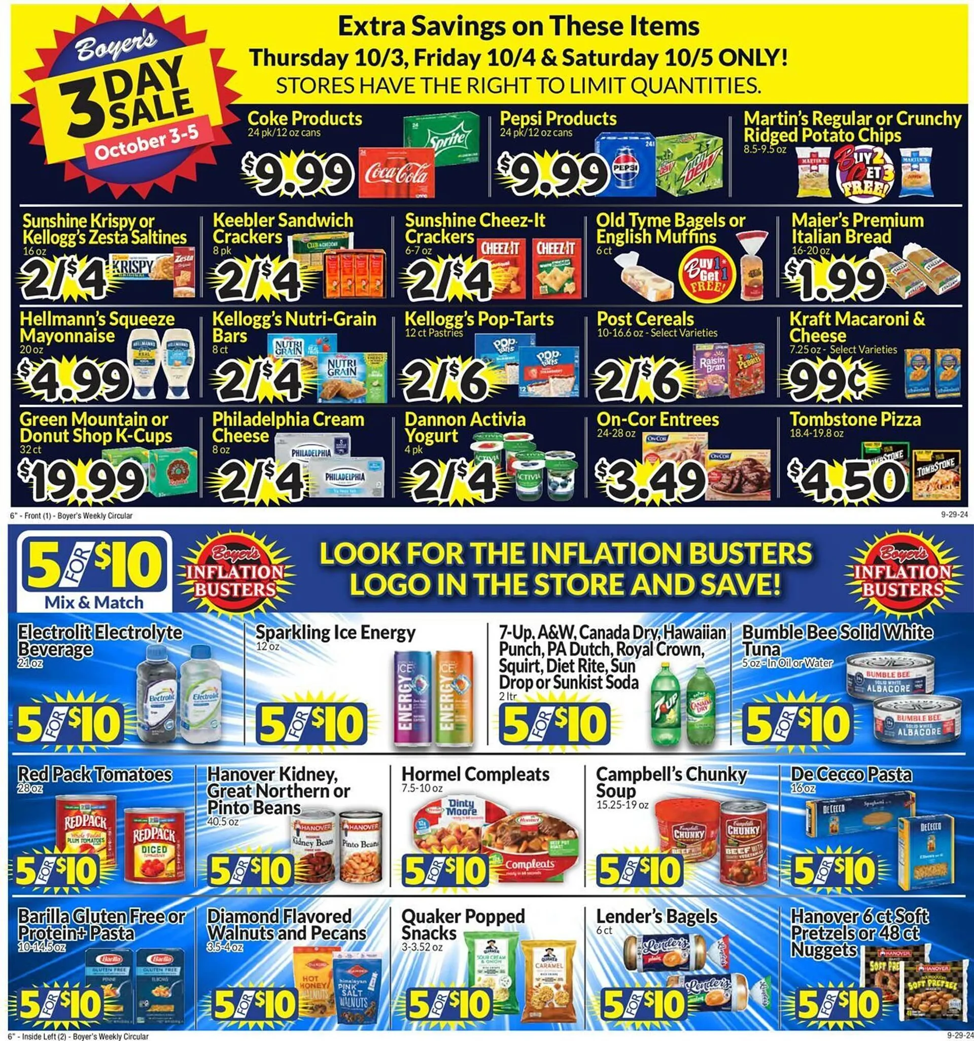 Boyers Food Markets Weekly Ad - 1