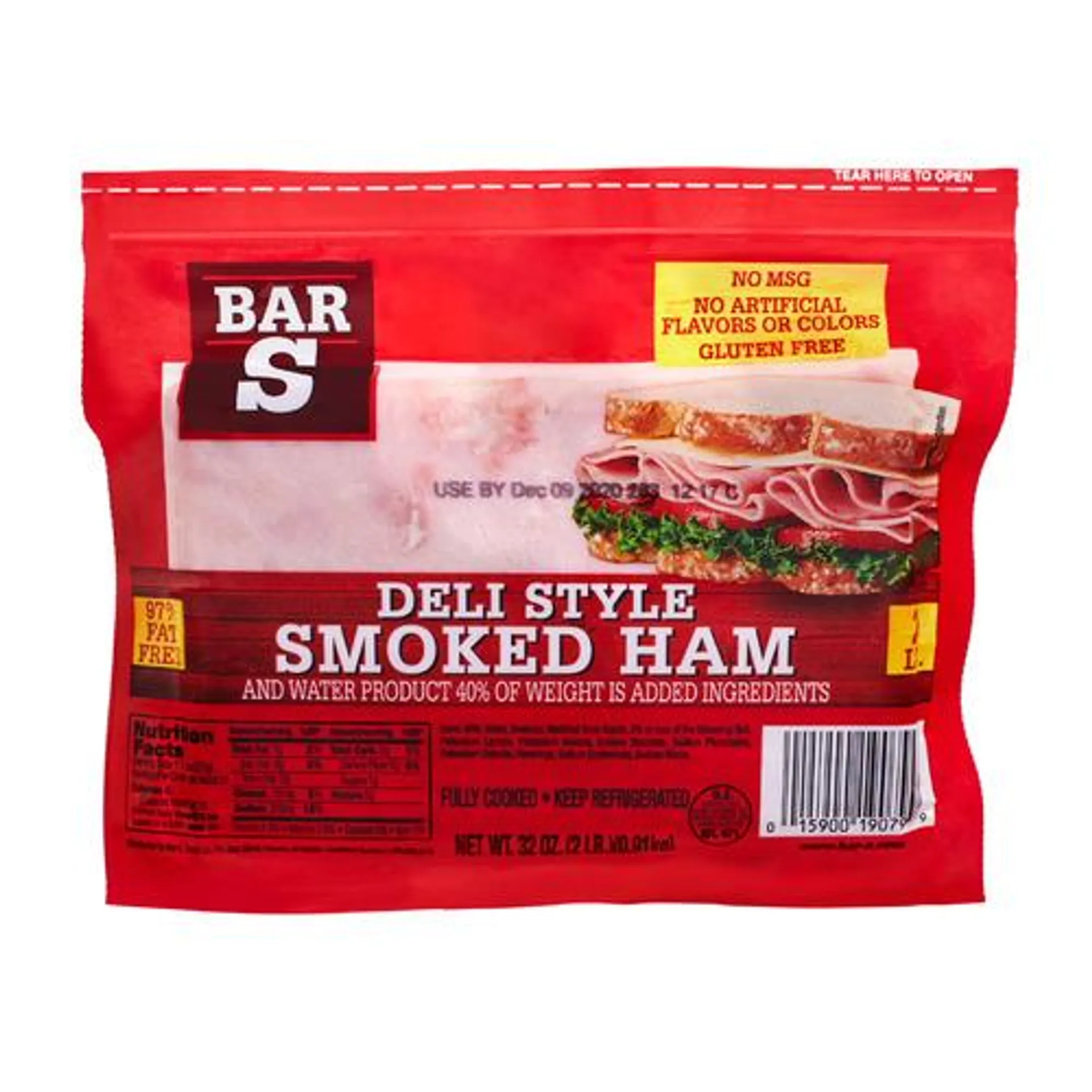 Bar-S® deli style smoked ham