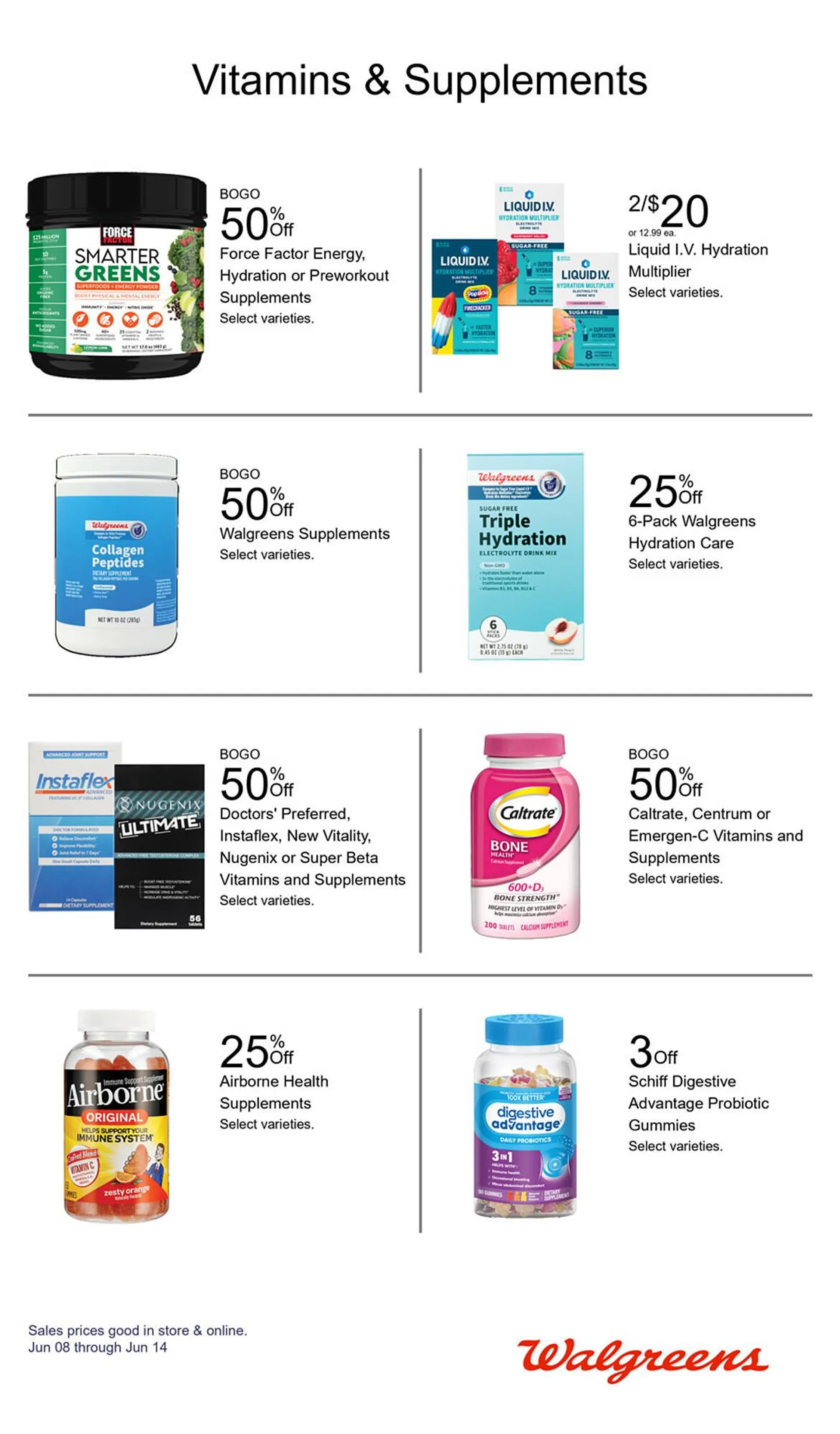 Weekly ad Walgreens Weekly Ad from June 8 to June 14 2025 - Page 10