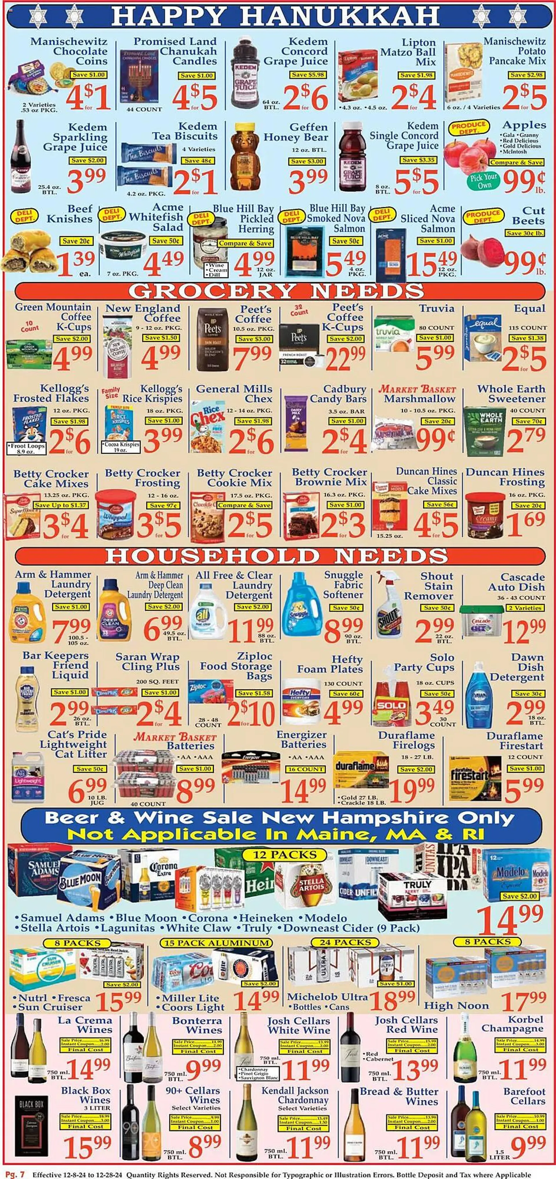 Weekly ad Market Basket Weekly Ad from December 8 to December 28 2024 - Page 7