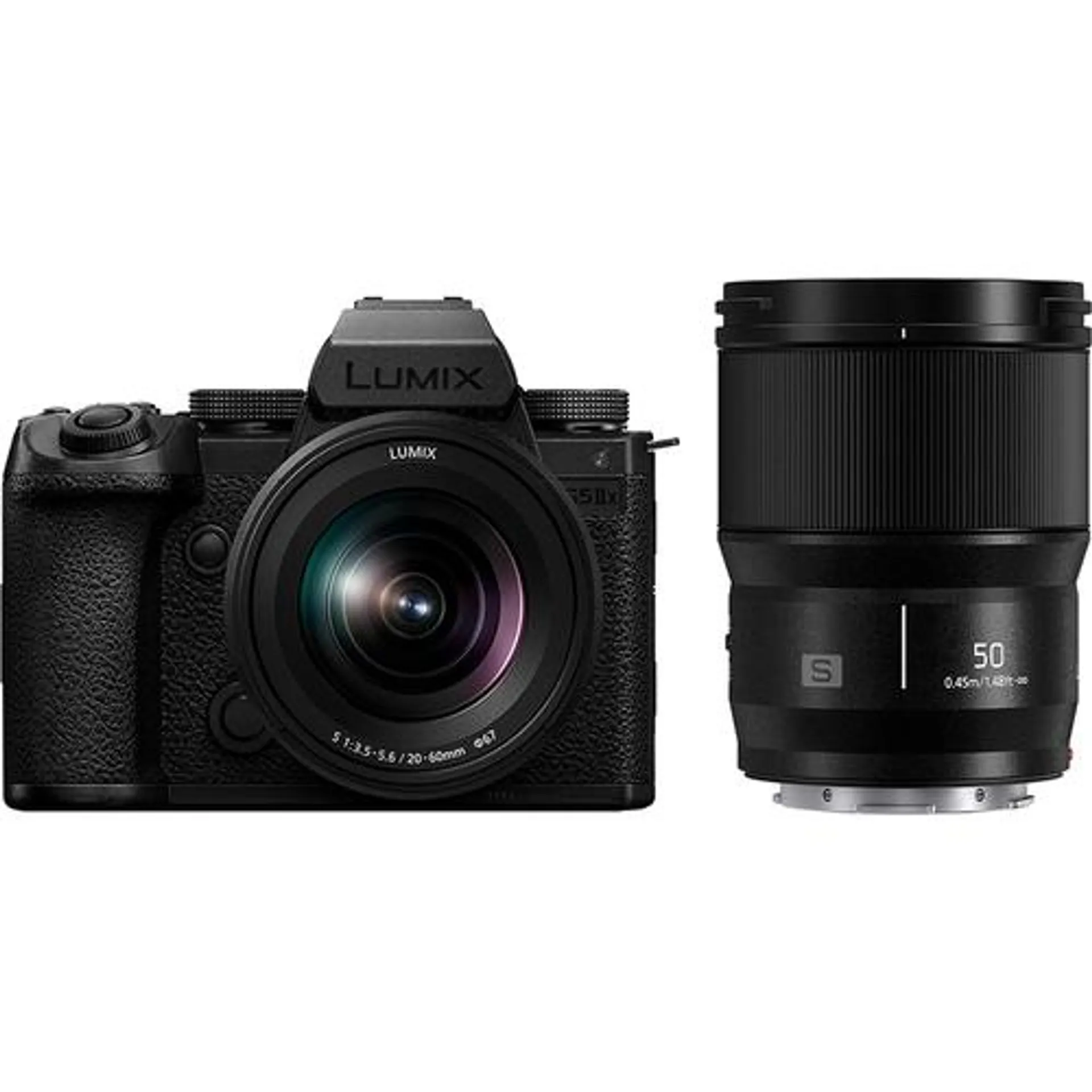 Panasonic Lumix S5IIX Full-Frame Mirrorless Camera w/ 20-60mm + 50mm F1.8 Lenses -Open Box