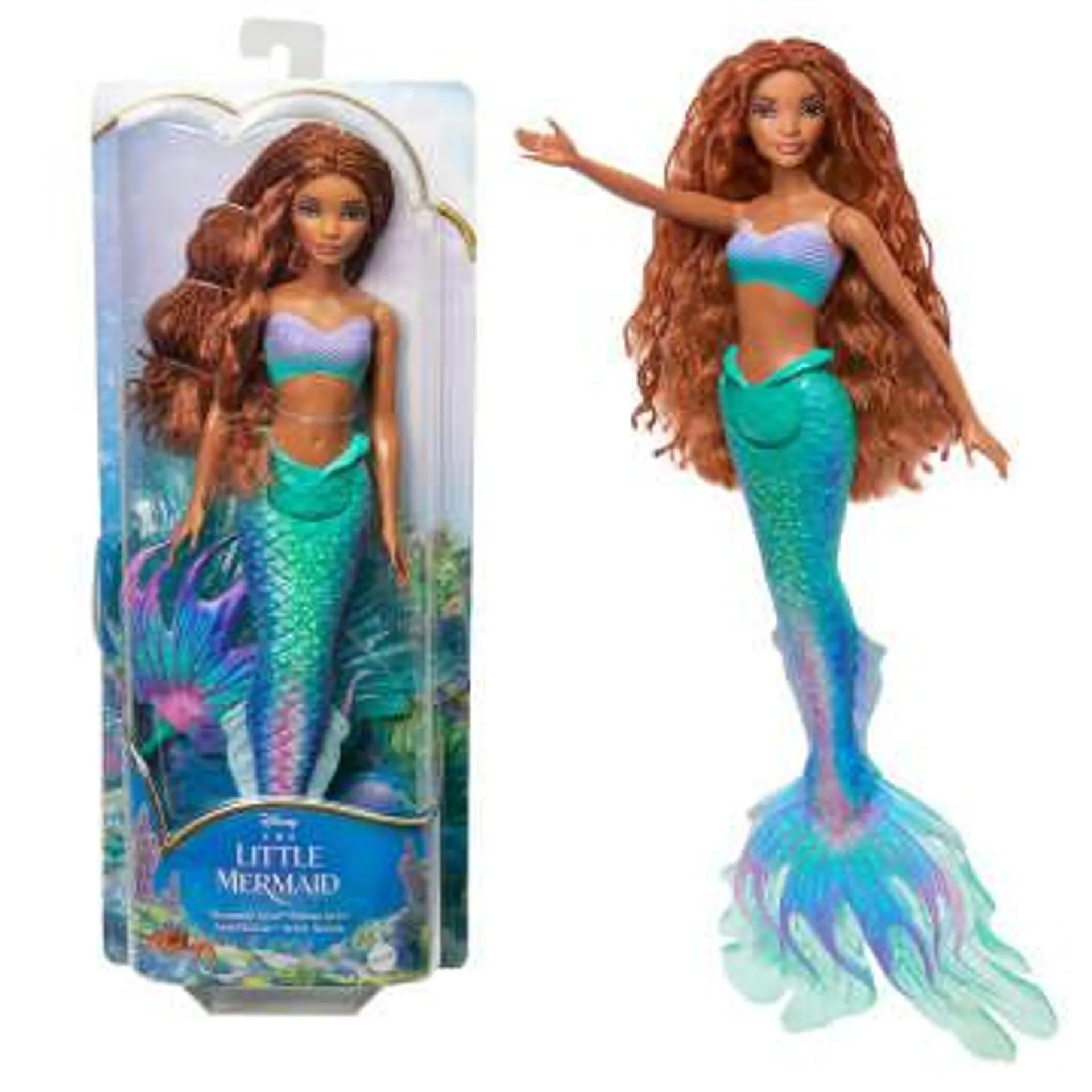 Disney the Little Mermaid Ariel Doll, Mermaid Fashion Doll Inspired By the Movie