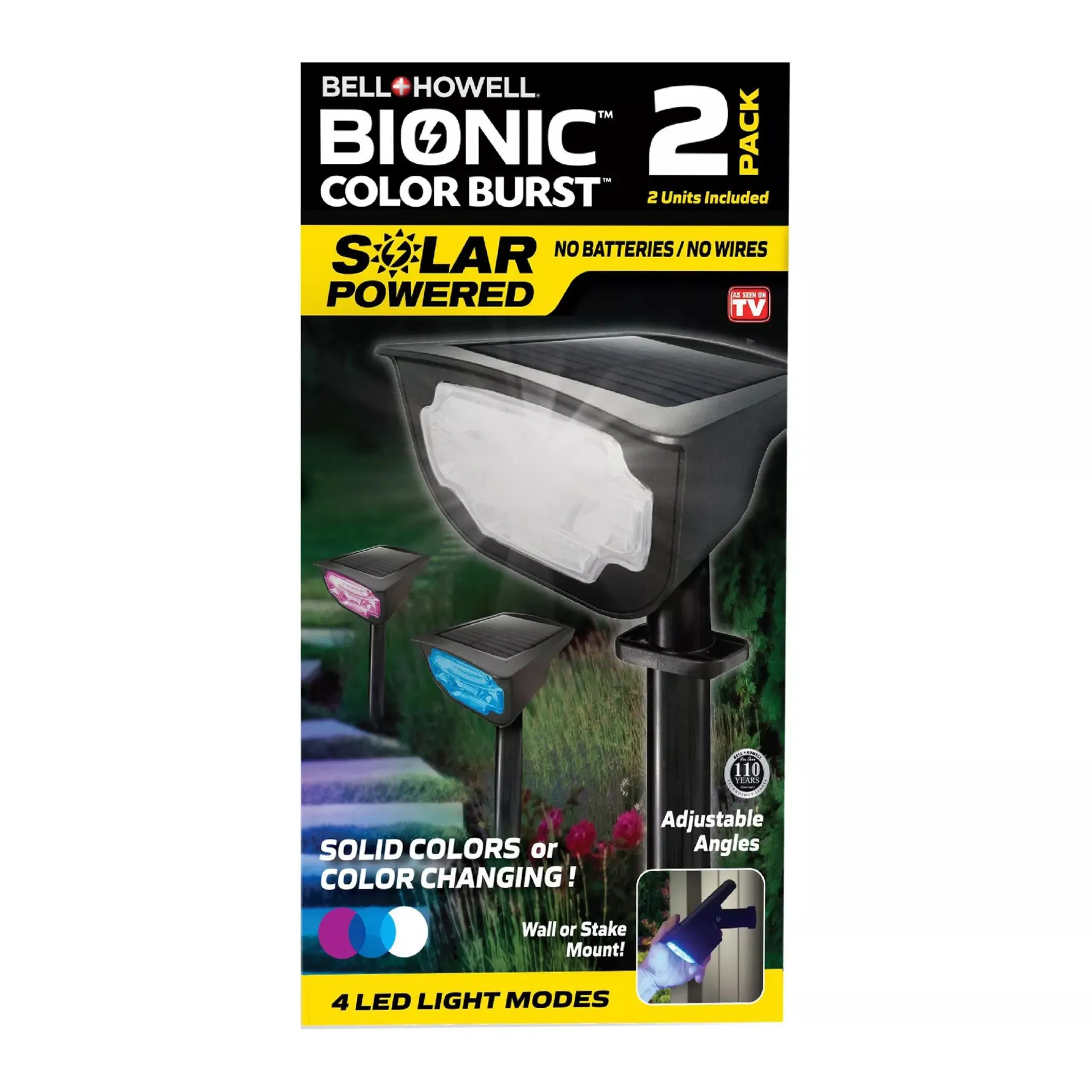 Bell + Howell Bionic Color Burst, 4 pk.