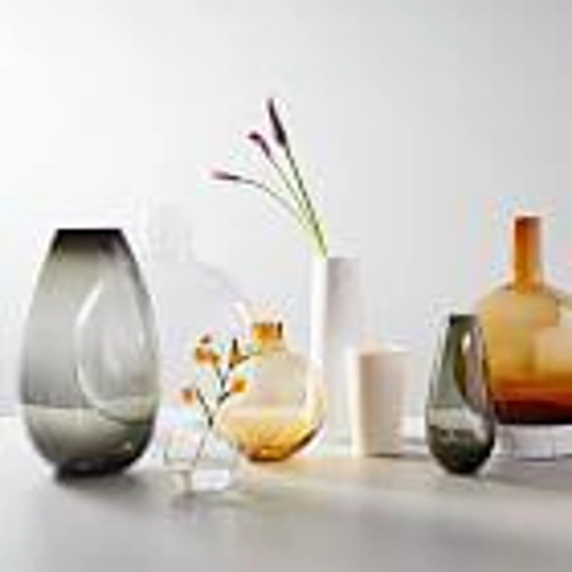 Foundations Glass Vases - Clearance