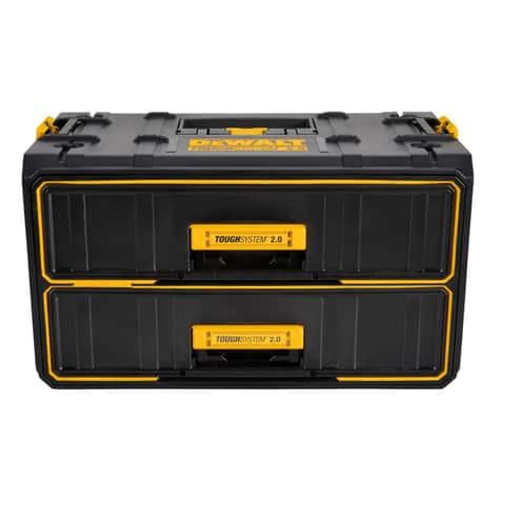 DeWalt ToughSystem 2.0 21.8 in. Tool Box Black/Yellow