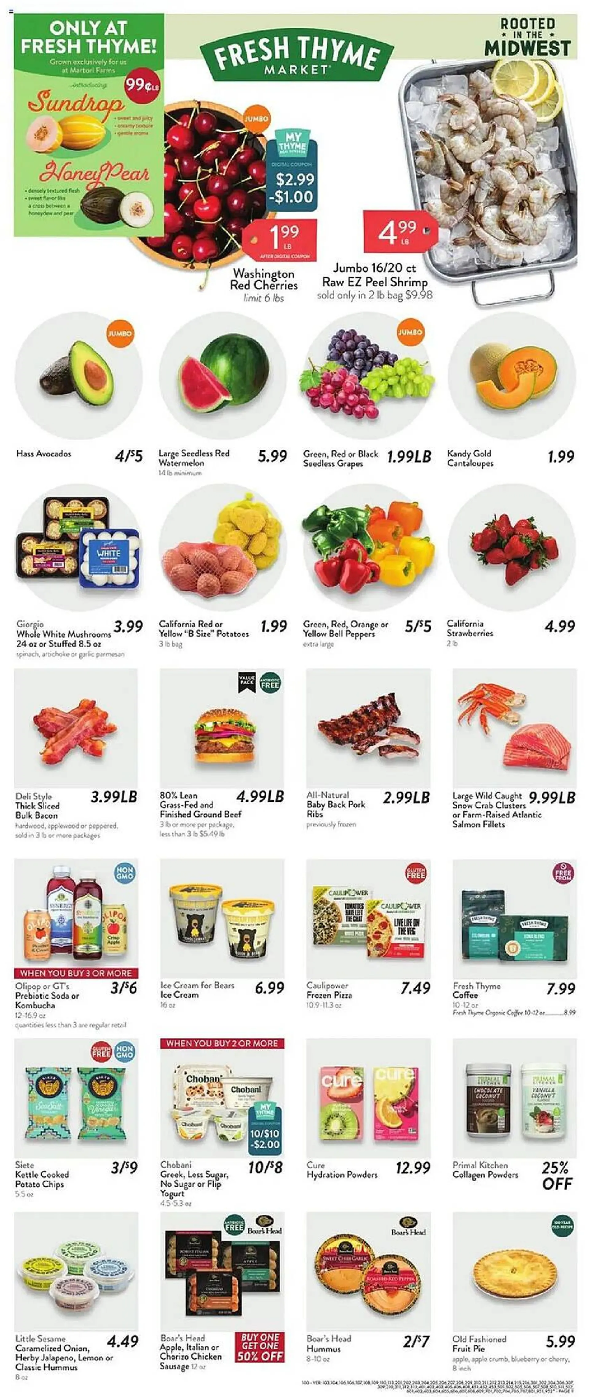 Weekly ad Fresh Thyme Weekly Ad from June 25 to July 1 2025 - Page 1