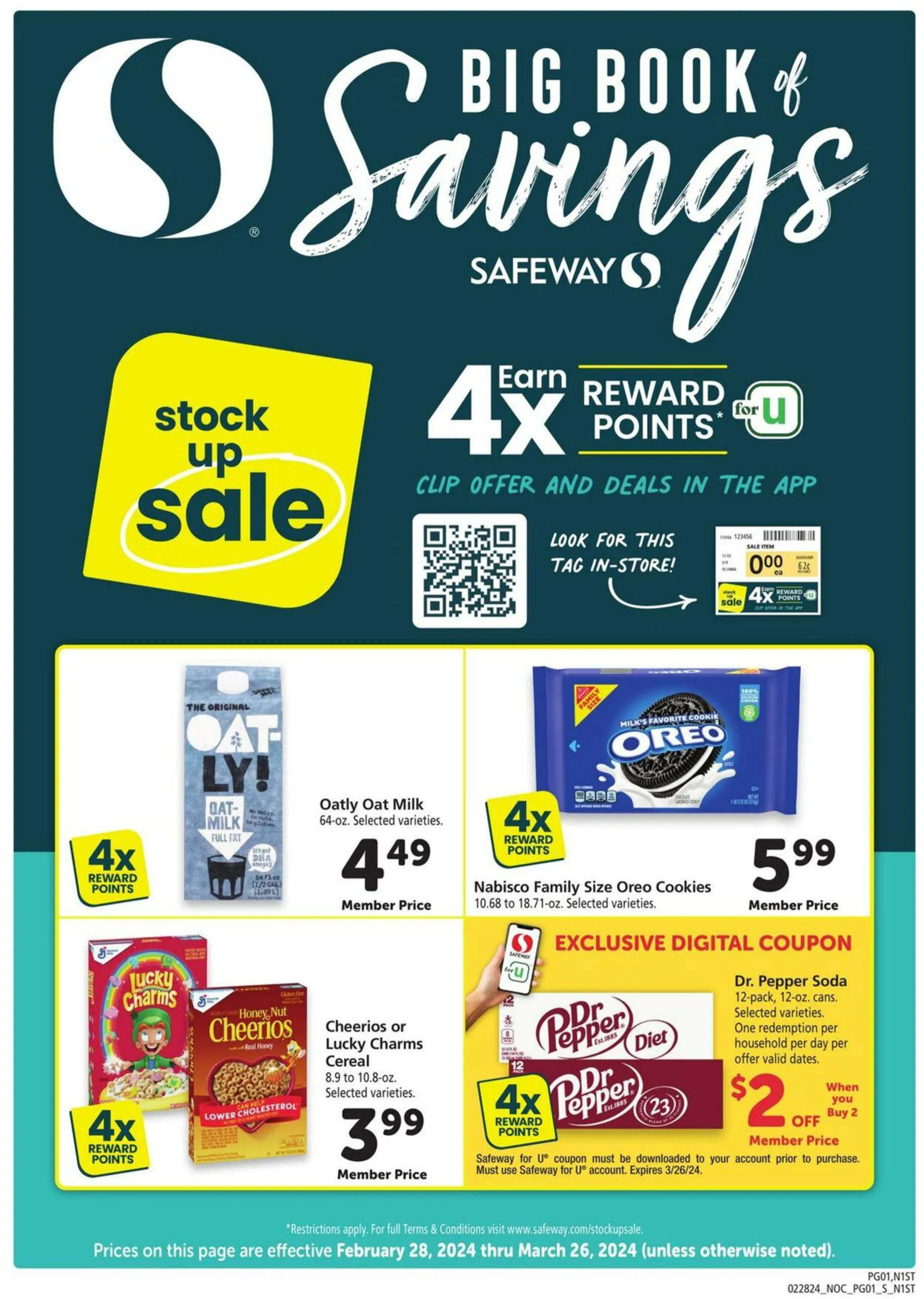 Weekly ad Safeway Current weekly ad from February 28 to March 26 2024 - Page 1