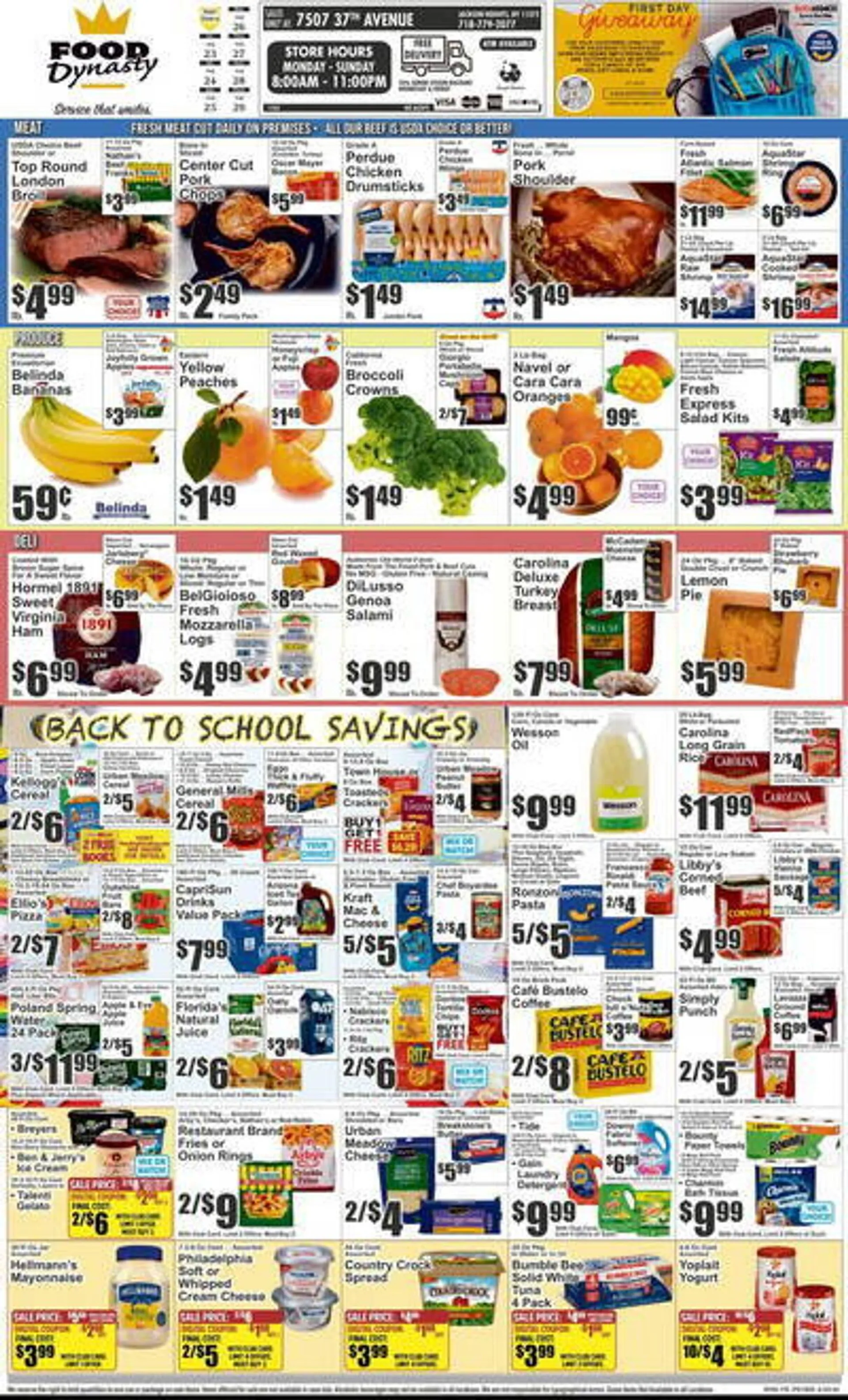 Almontes Food Dynasty Marketplace Weekly Ad - 1