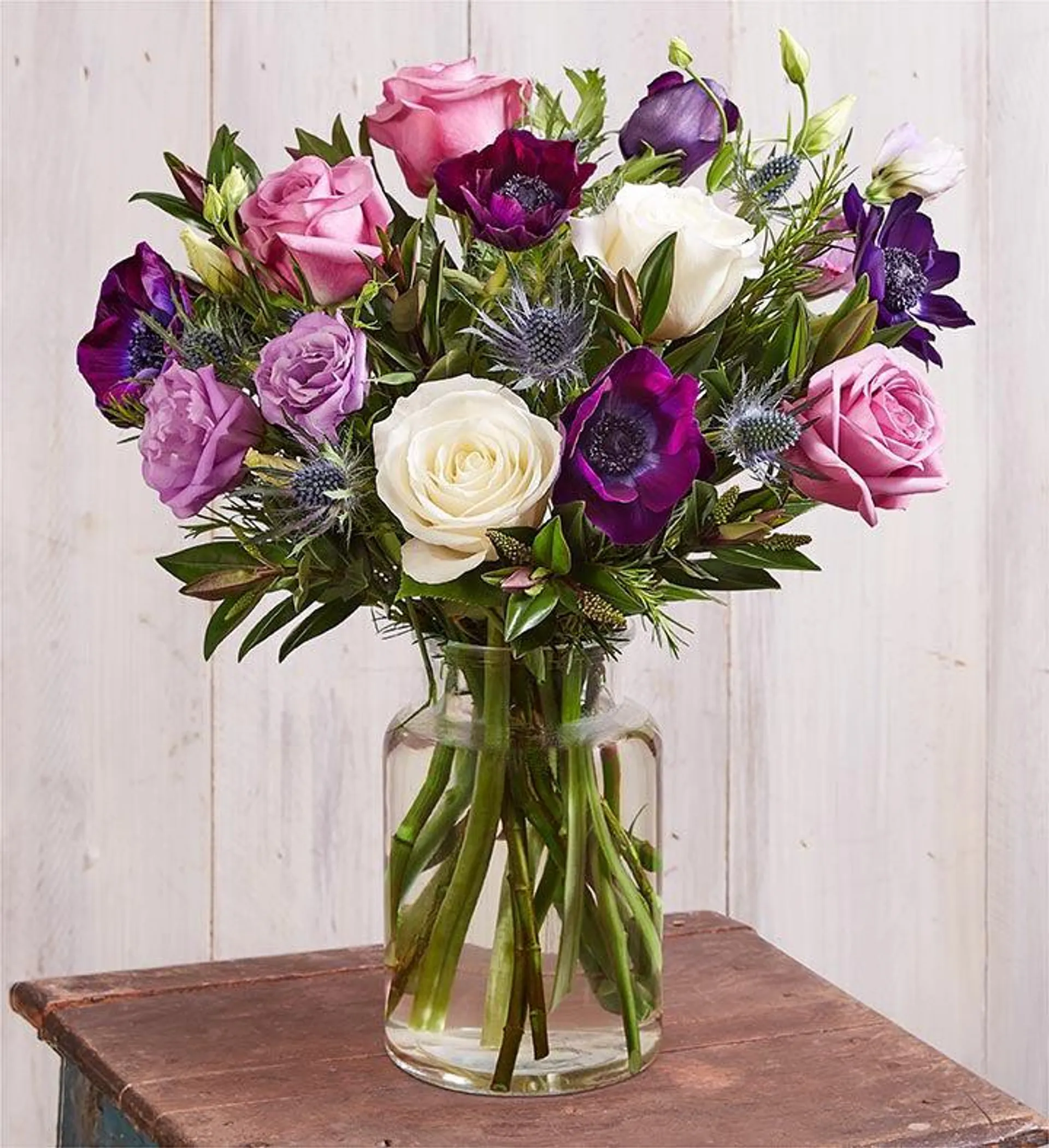 Purple Sky Anemone Bouquet