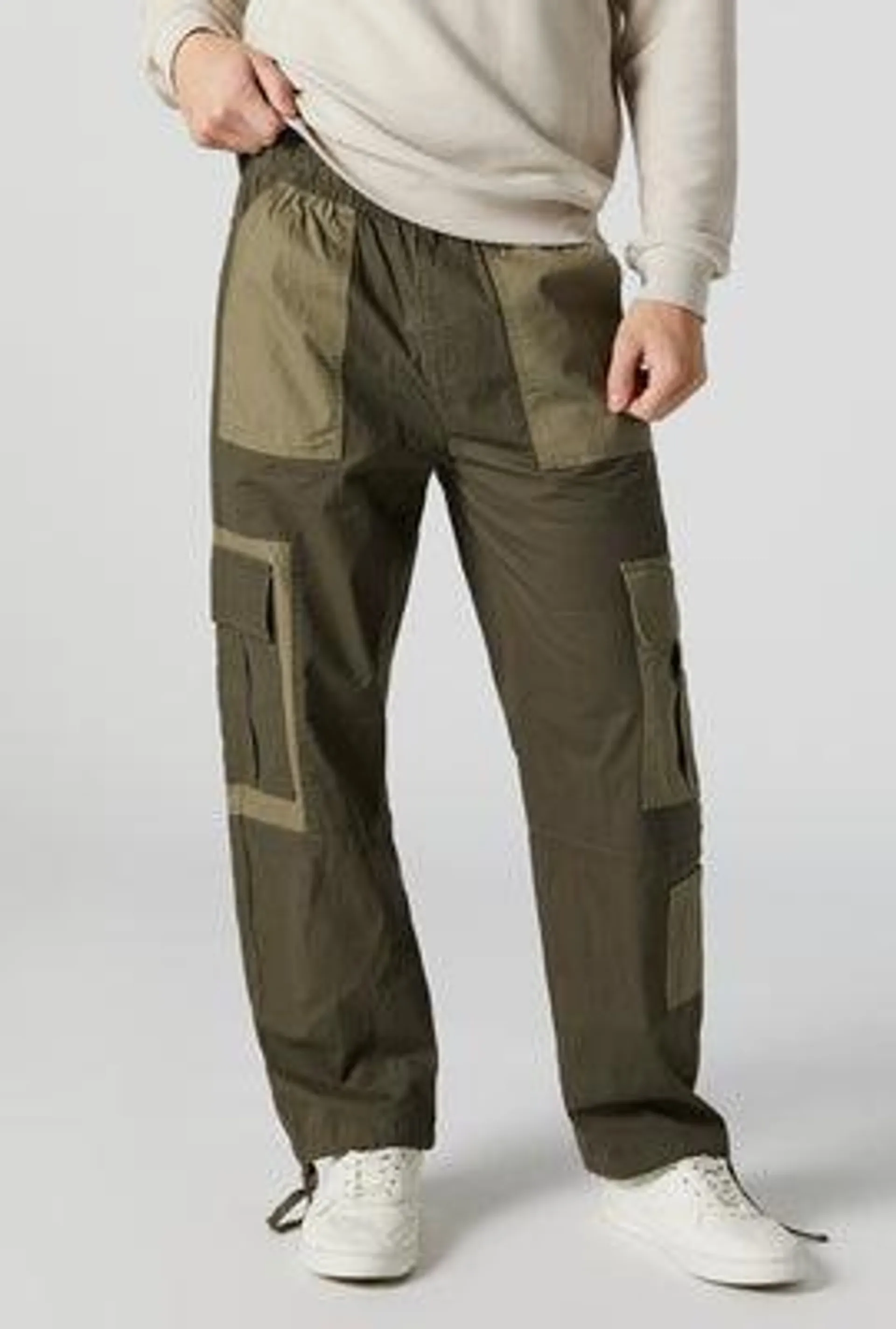 Colourblock Patch Cargo Jogger