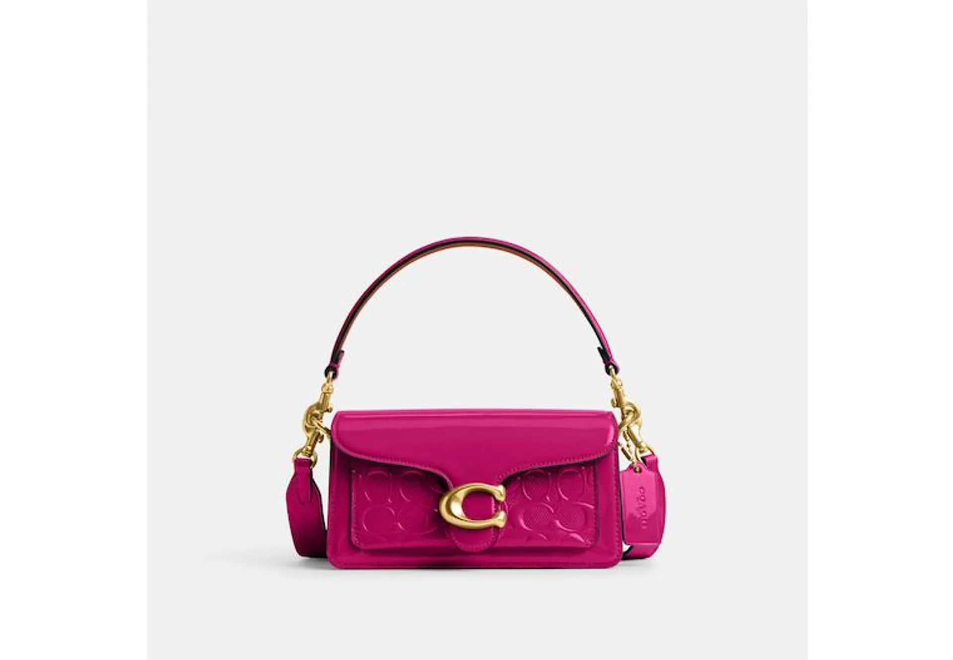 Tabby Shoulder Bag 20 In Signature Leather