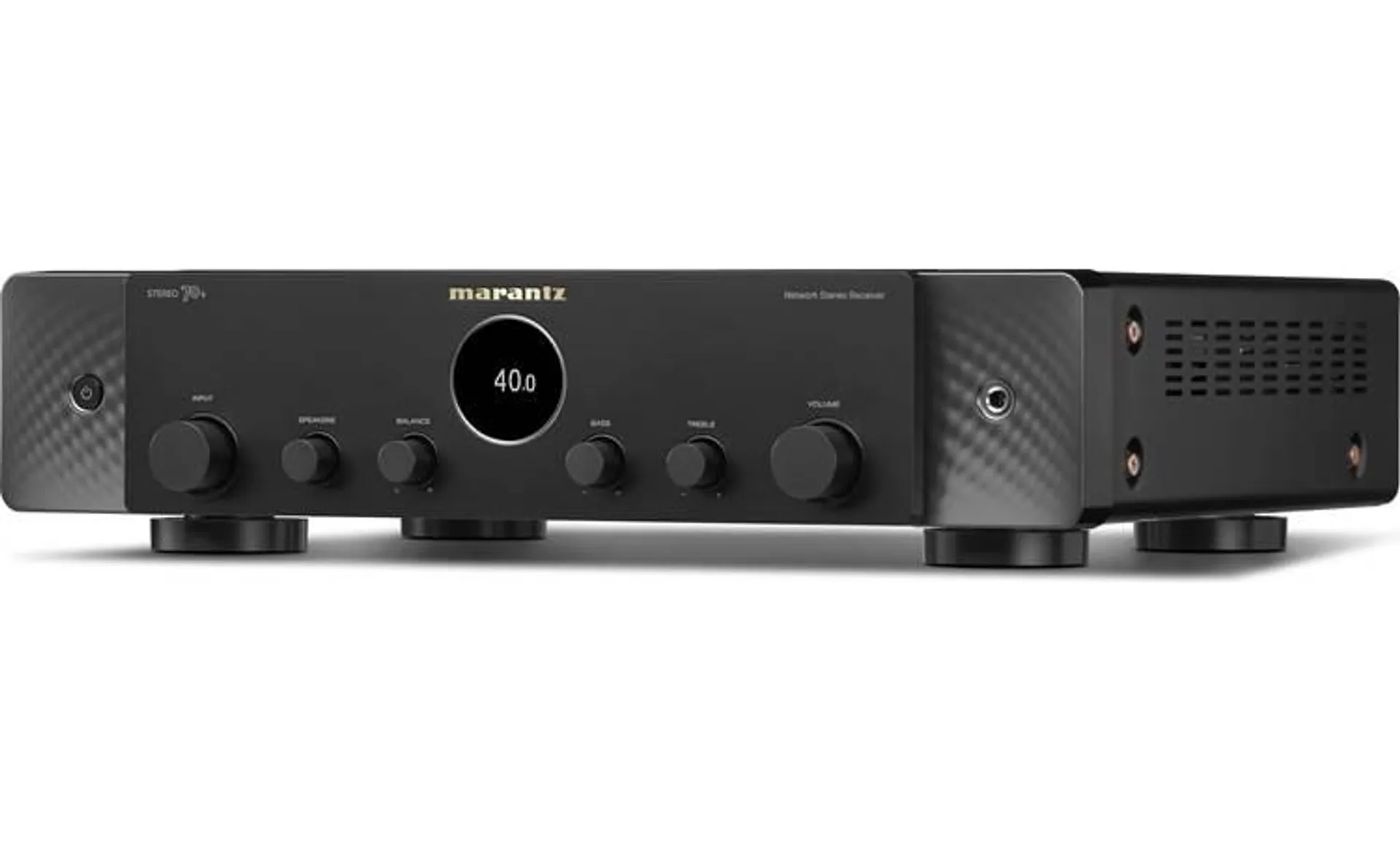 Slimline stereo receiver with built-in Wi-Fi®, Bluetooth®, Apple® AirPlay® 2, HDMI, and HEOS Built-in