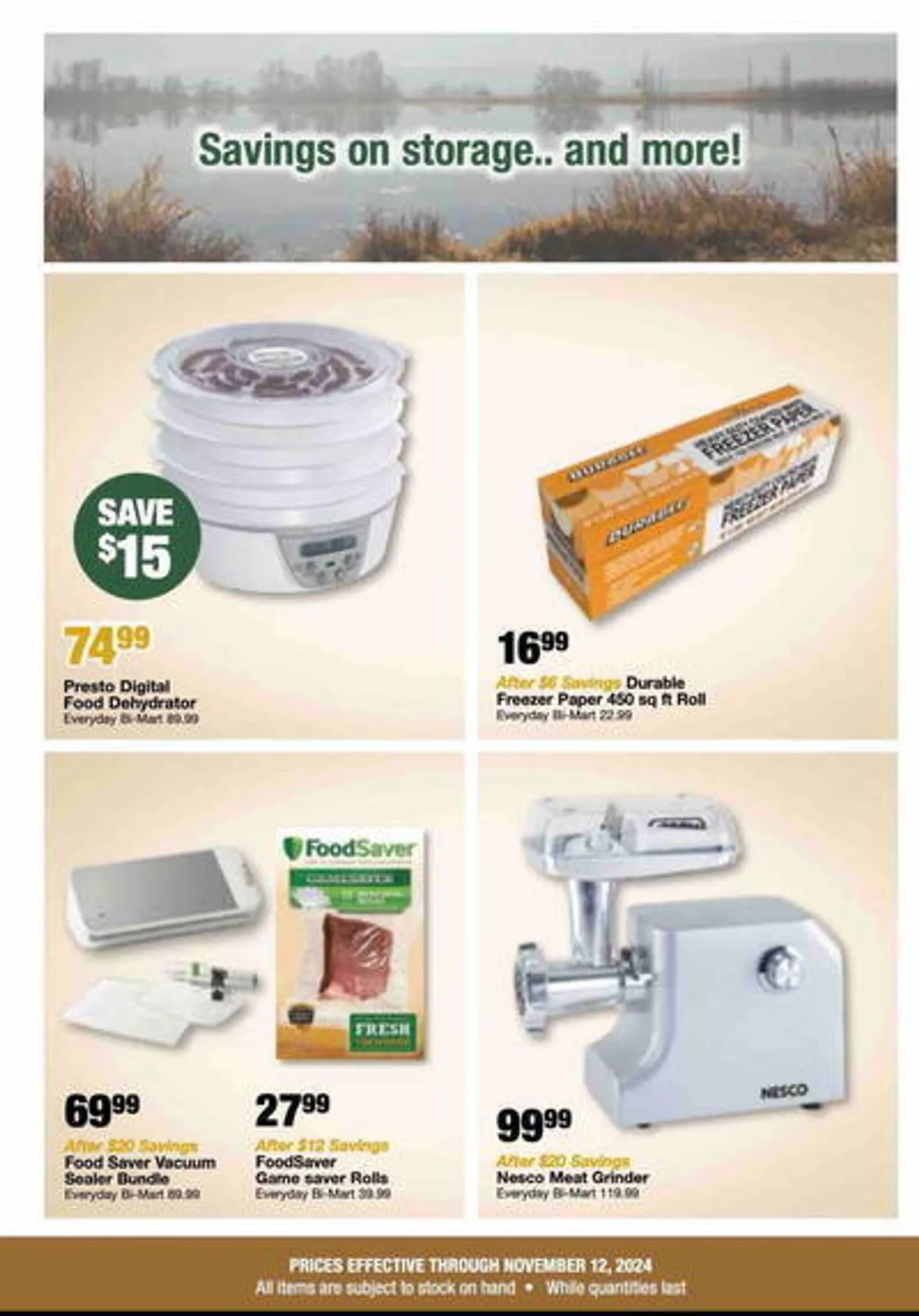 Weekly ad Bi-Mart Weekly Ad from October 29 to November 11 2024 - Page 22