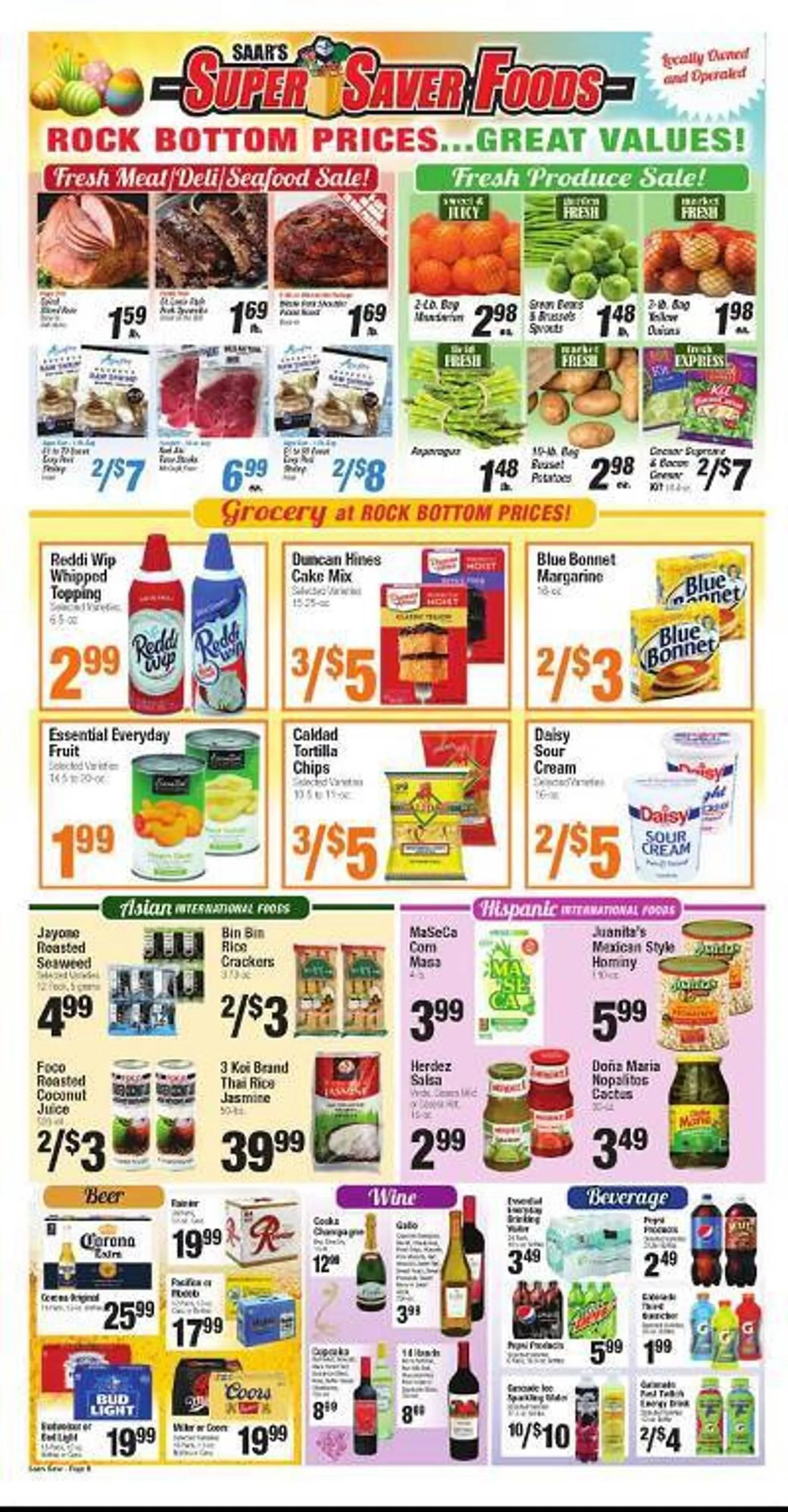 Weekly ad Super Saver Weekly Ad from March 27 to April 2 2024 - Page 2