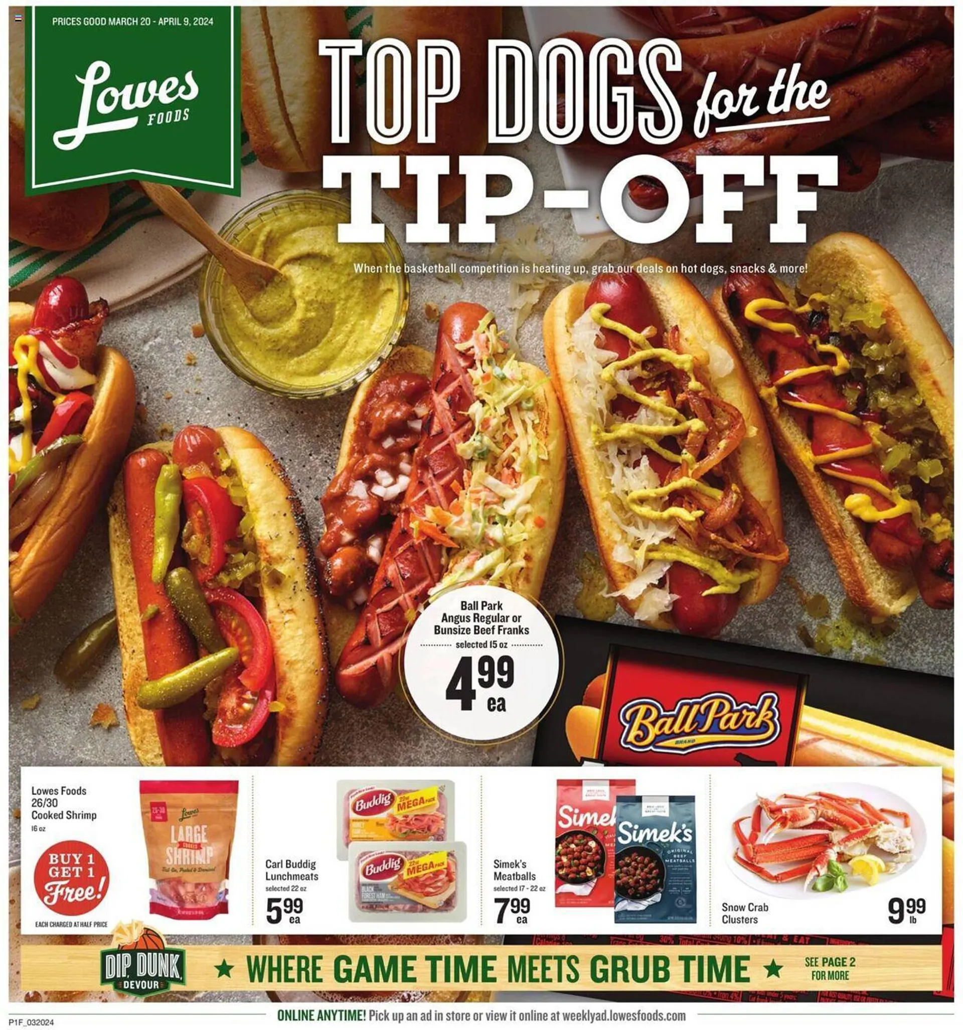 Weekly ad Lowes Foods Weekly Ad from March 20 to April 9 2024 - Page 1