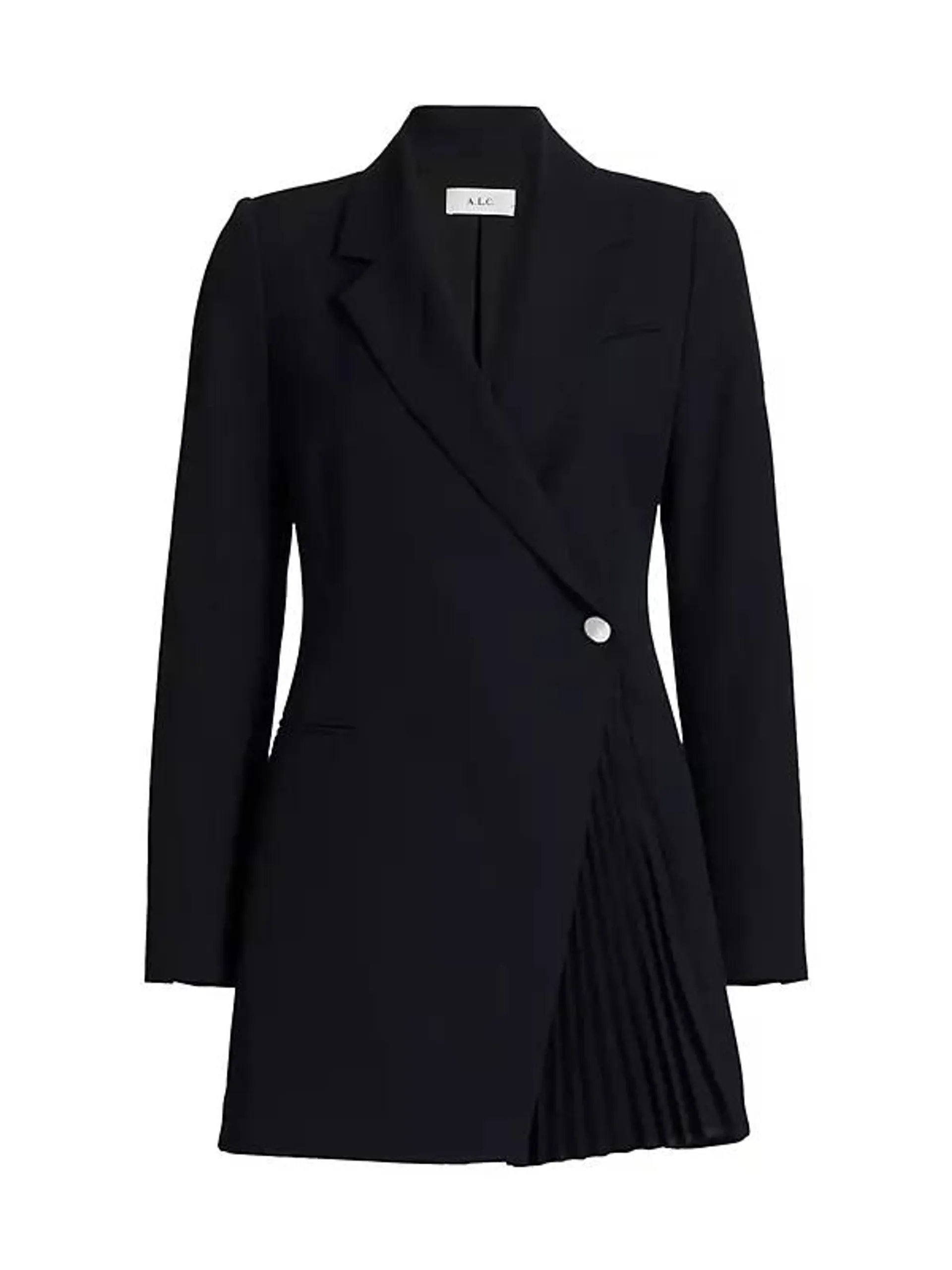 Callen Pleated Blazer Minidress