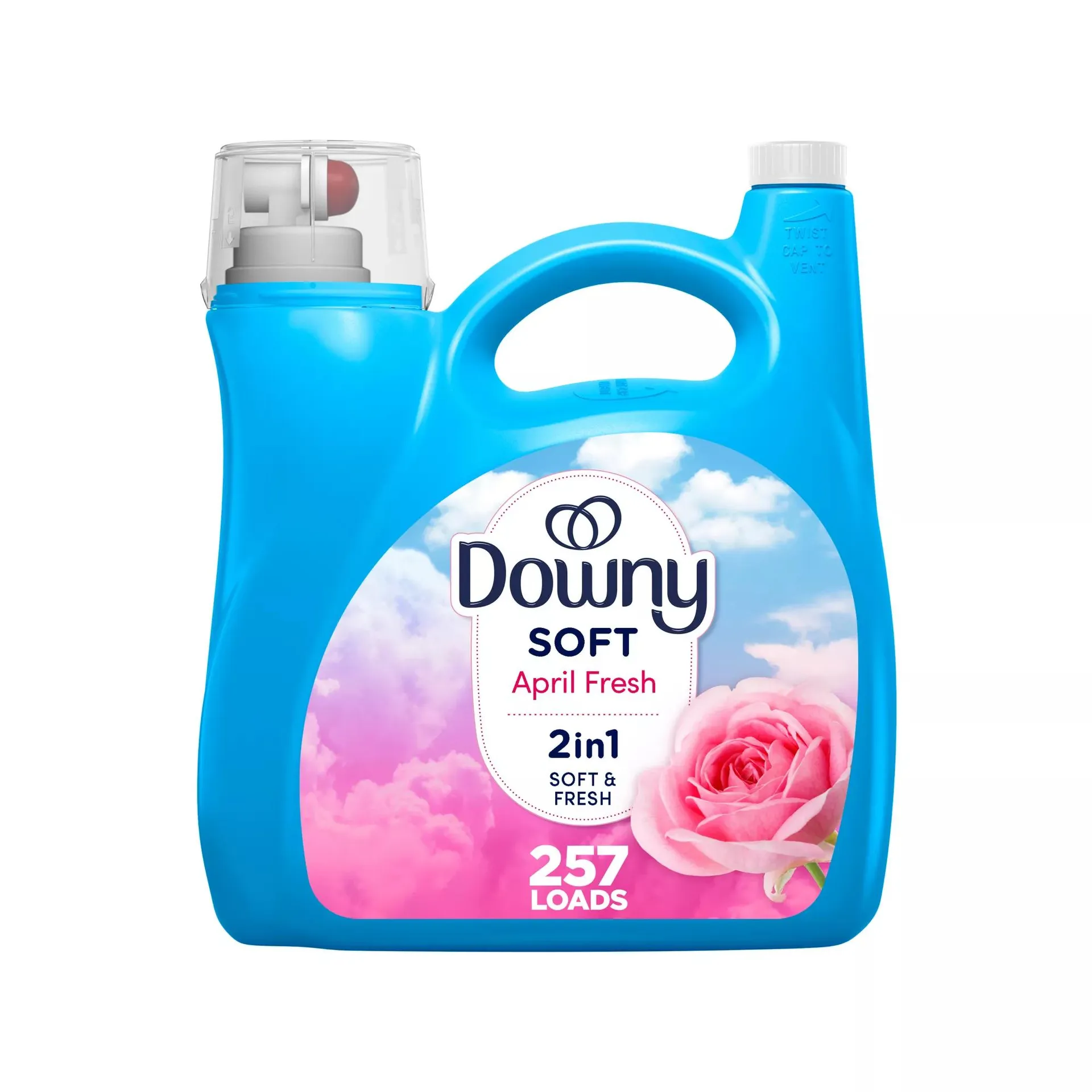 Downy Ultra Concentrated Liquid Fabric Softener and Conditioner, 150 fl. oz. - April Fresh