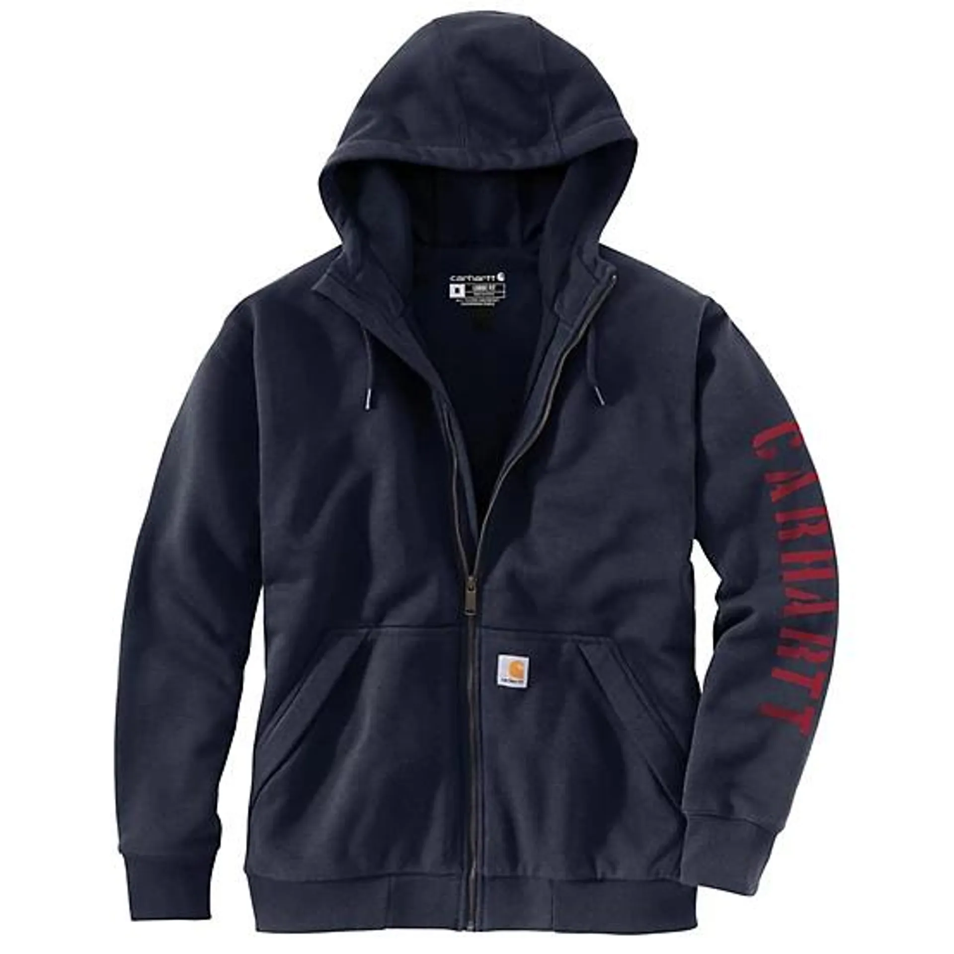 Men's Rain Defender Loose Fit Fleece-Lined Logo Hoodie