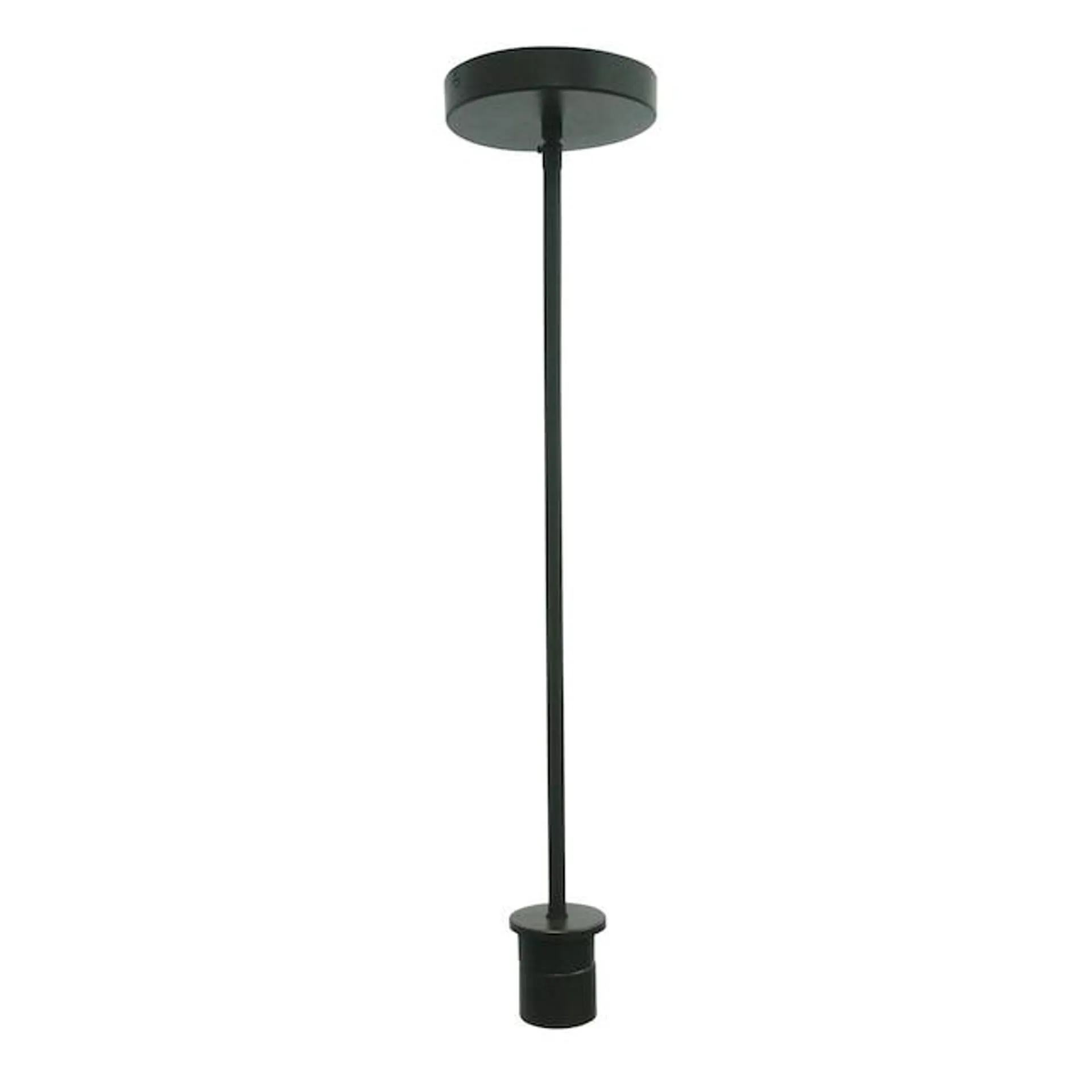 Style Selections Matte Black Transitional Cylinder Mini Hanging Pendant Light