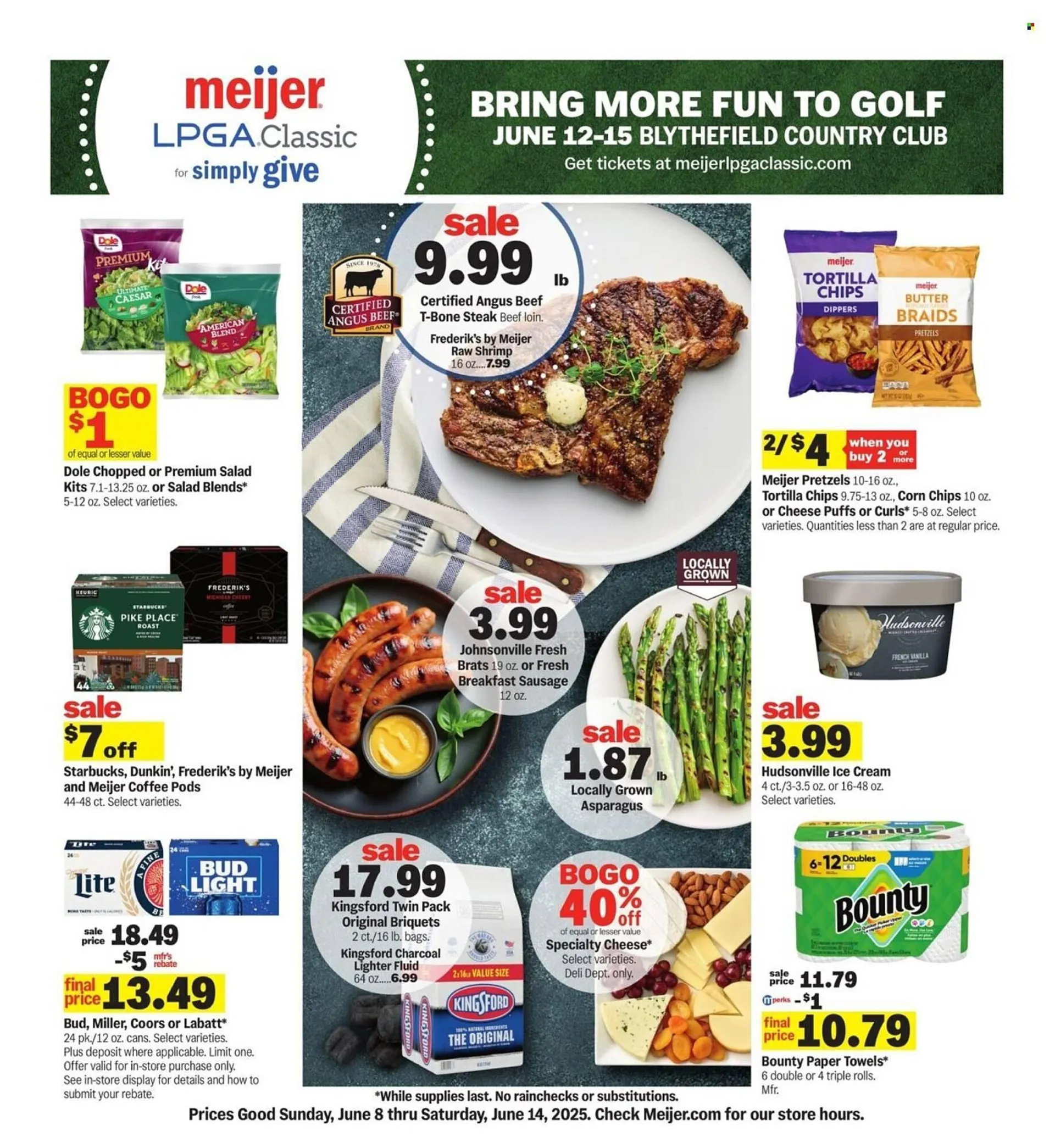 Weekly ad Meijer Weekly Ad from June 8 to June 14 2025 - Page 1