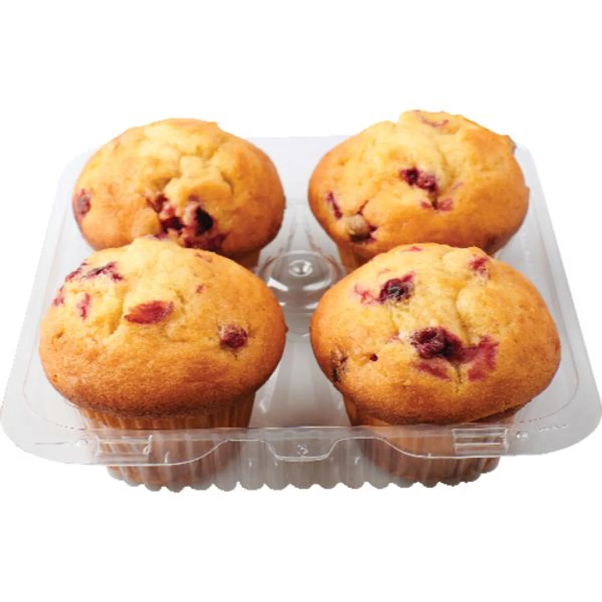 Sprouts Cranberry Orange Muffins 4 Pack