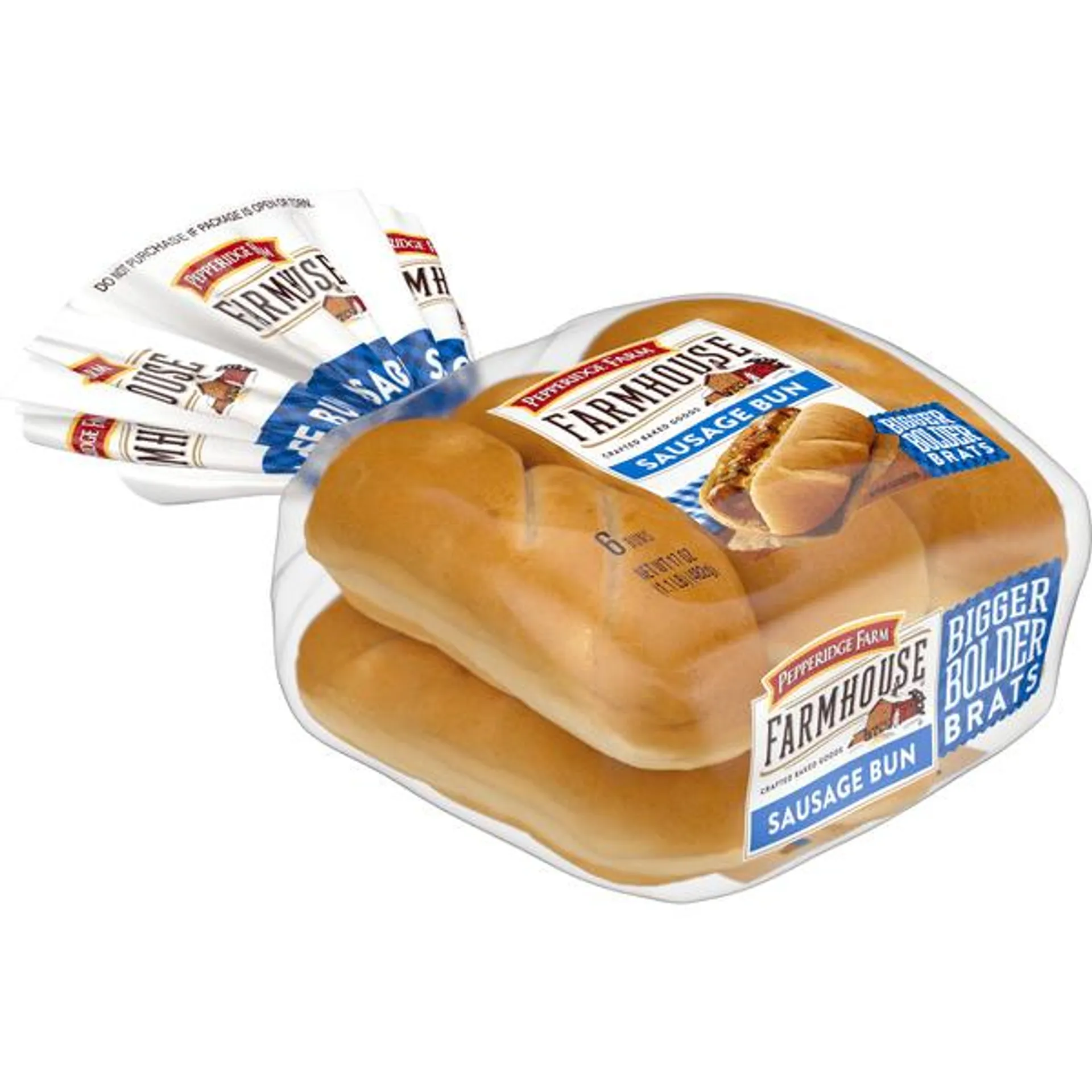 Pepperidge Farm Farmhouse Sausage Buns 6Ct