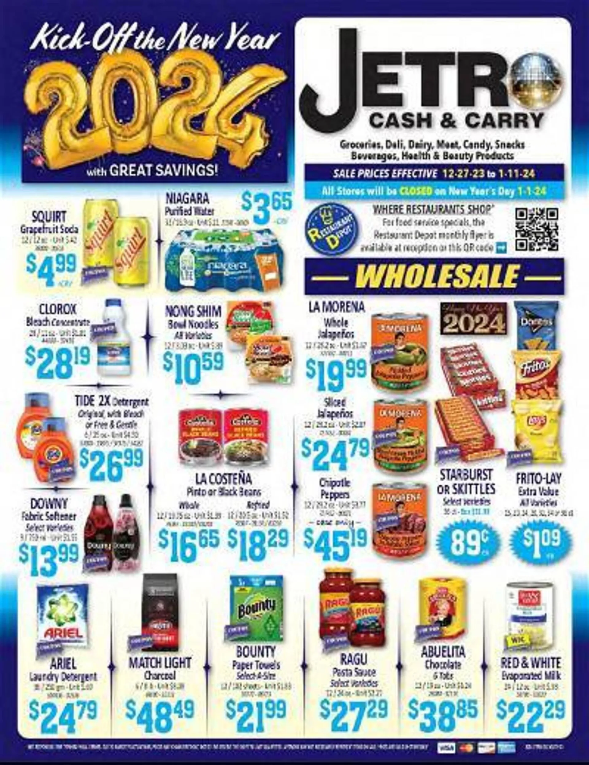 Weekly ad Jetro Weekly Ad from December 27 to January 11 2024 - Page 