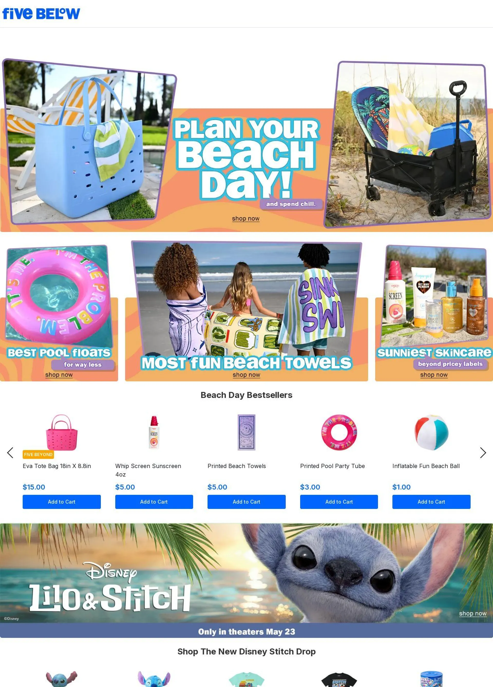 Weekly ad Five Below from June 1 to June 30 2025 - Page 1