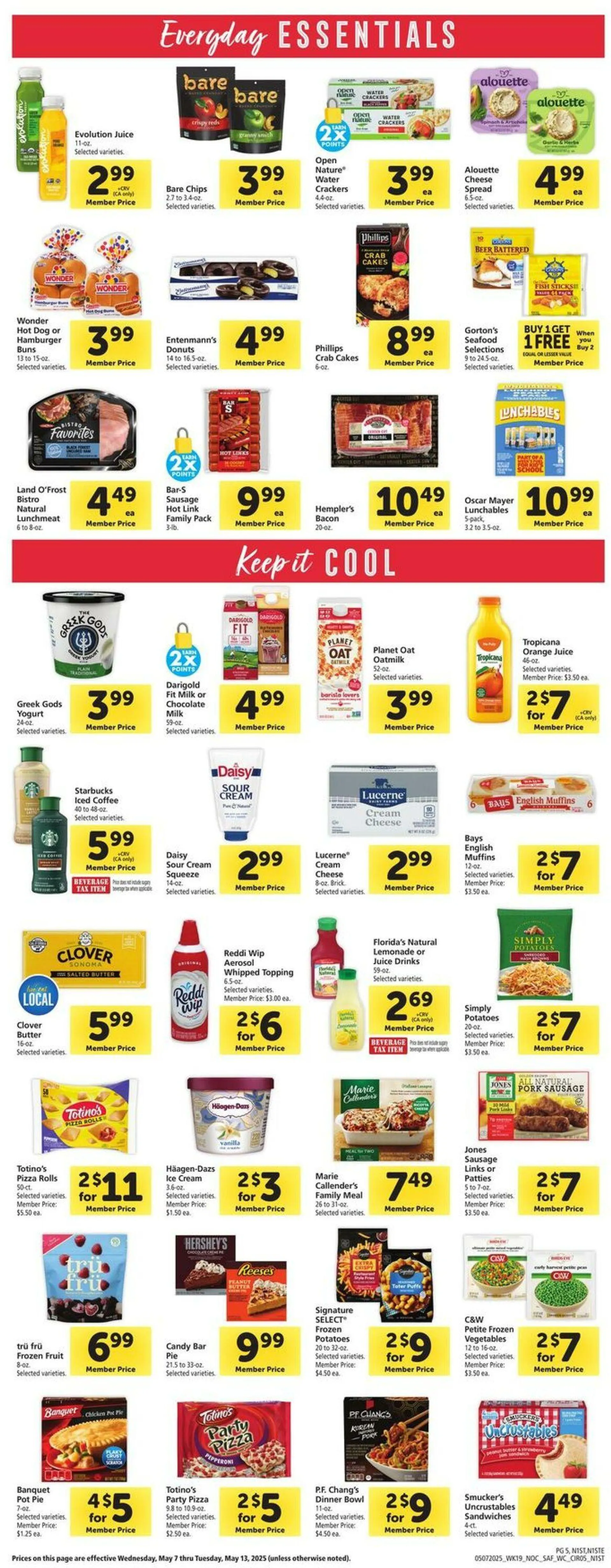 Weekly ad Safeway Current weekly ad from May 7 to May 13 2025 - Page 7