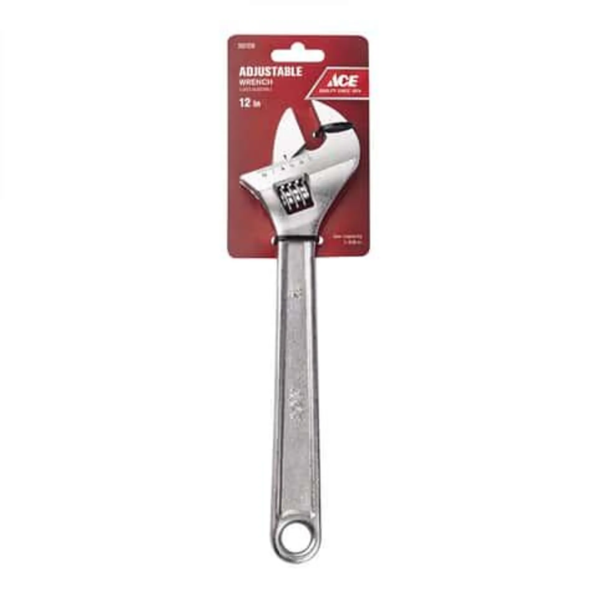 Ace Adjustable Wrench 12 in. L 1 pc