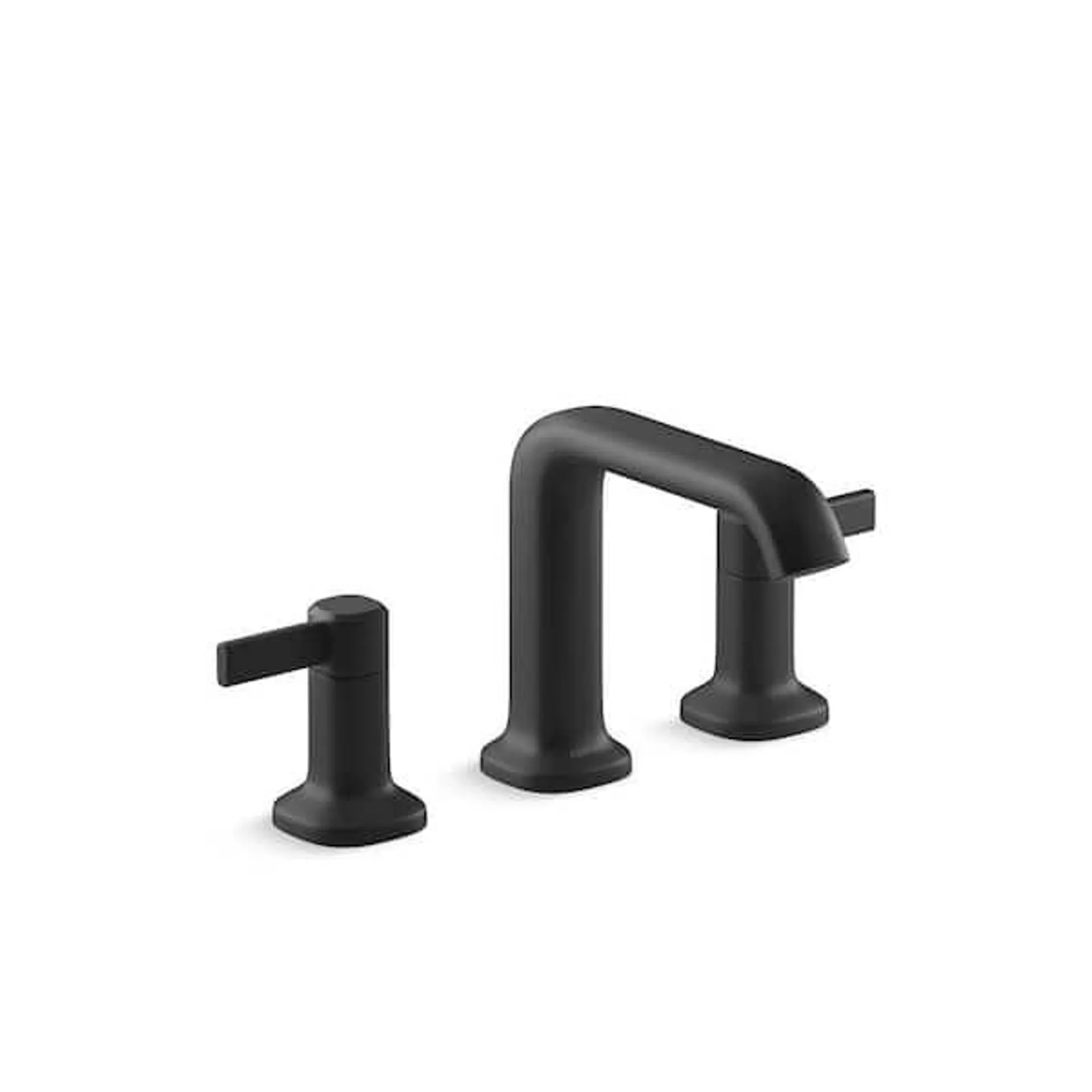 Ashan 8 in. Widespread 2-Handle Bathroom Faucet in Matte Black