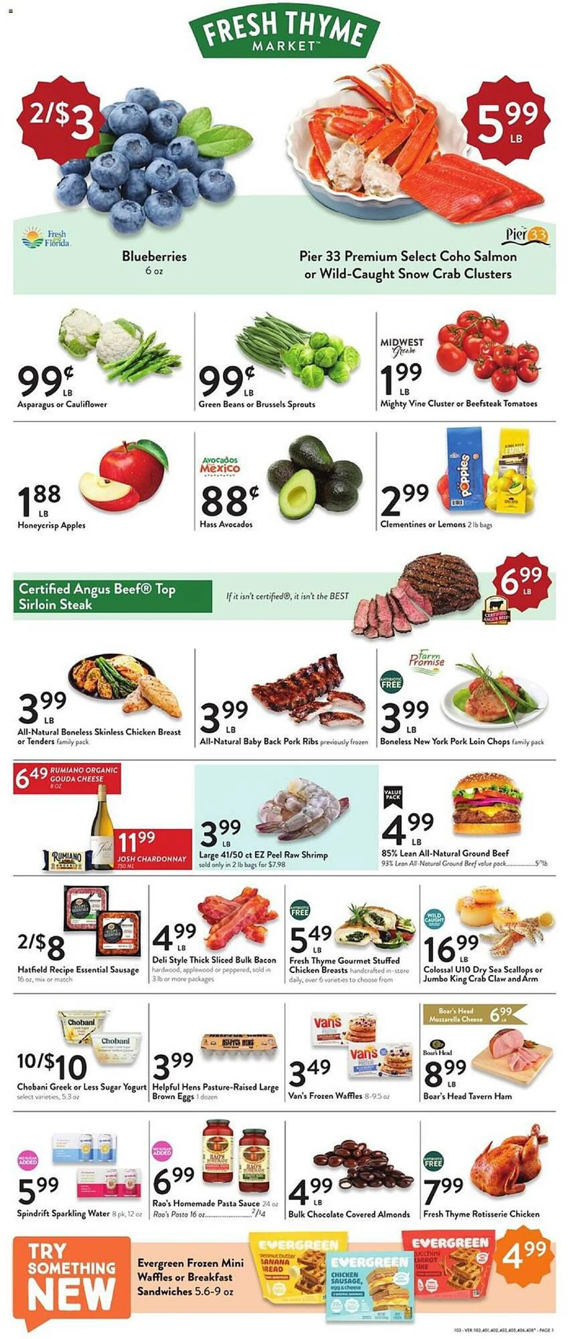 Weekly ad Fresh Thyme Weekly Ad from April 10 to April 16 2024 - Page 