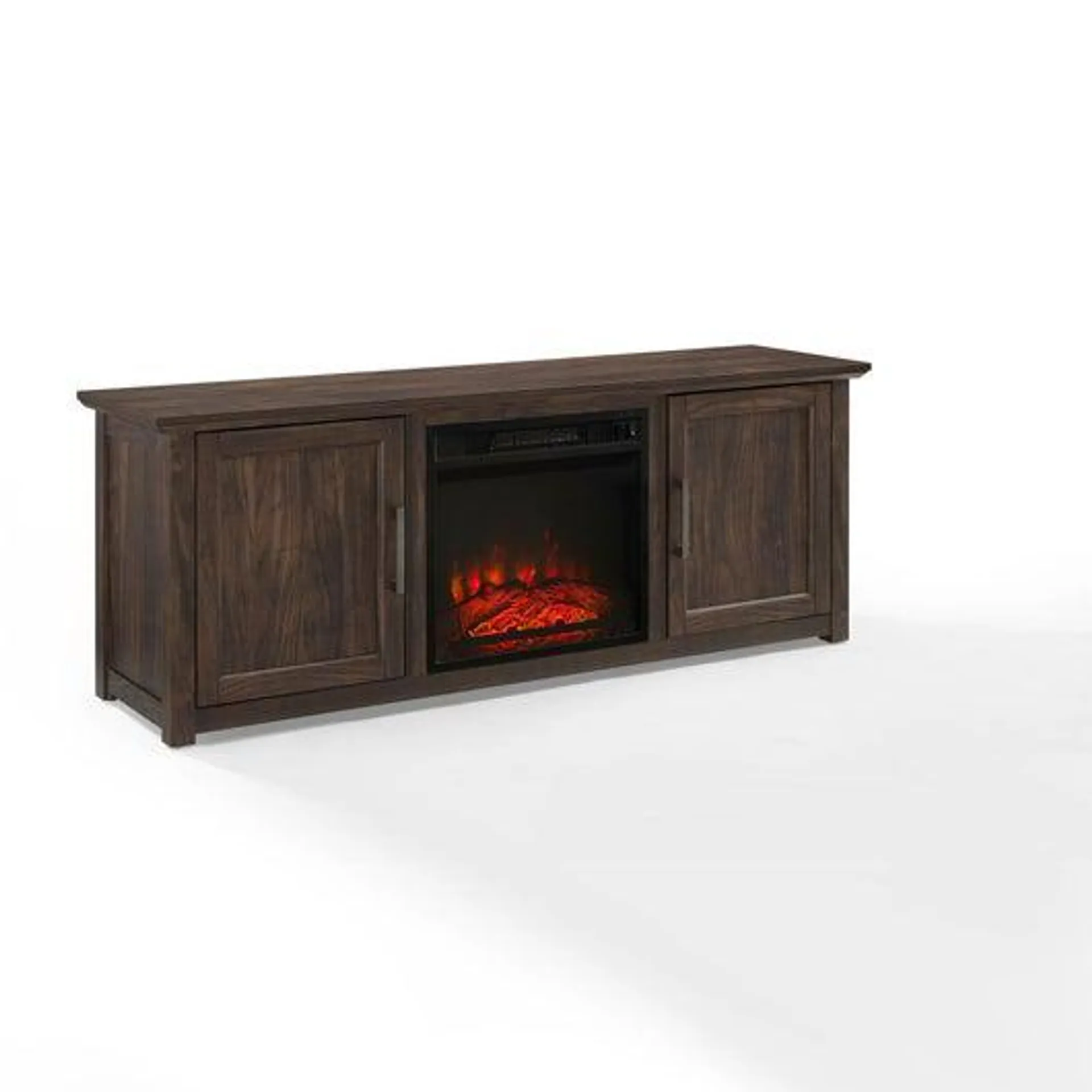 Camden Low Profile Fireplace Tv Stand For 65+ Inch Tv