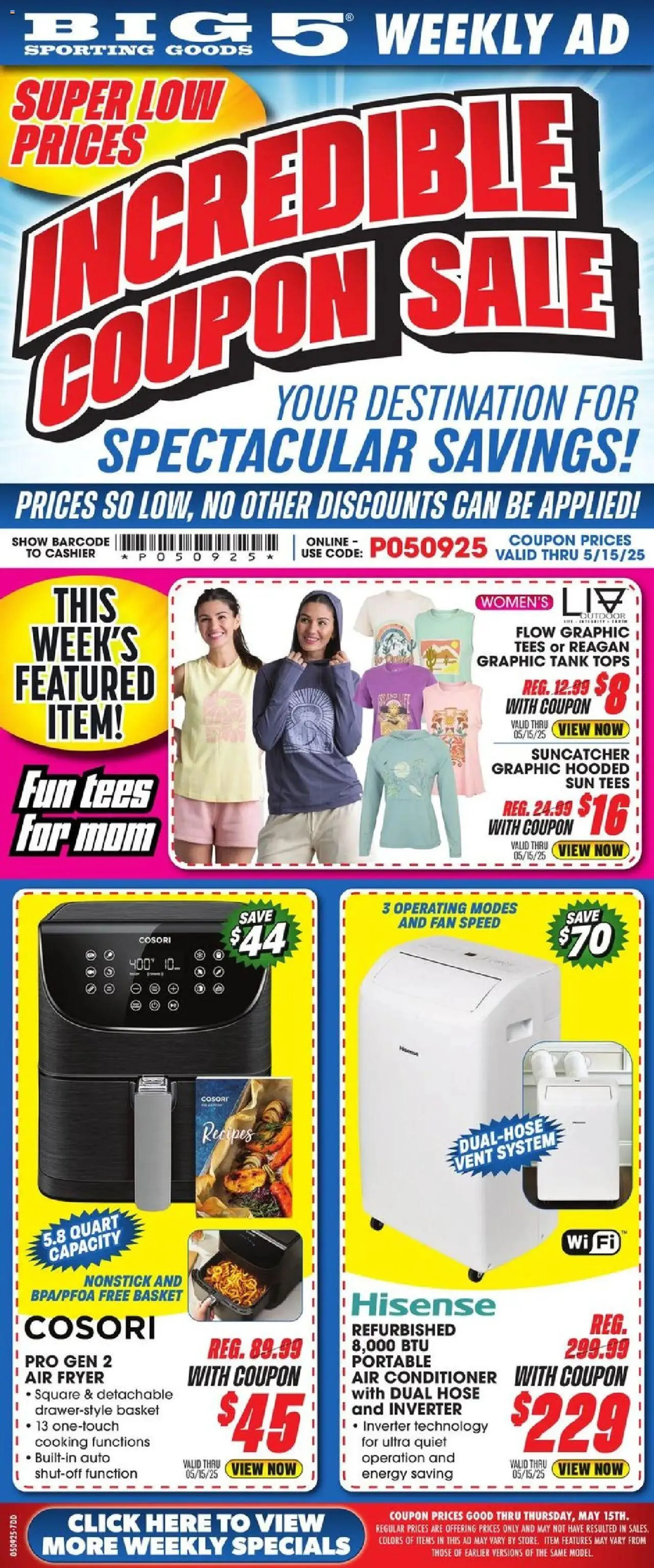 Big 5 Sporting Goods Weekly Ad - 1
