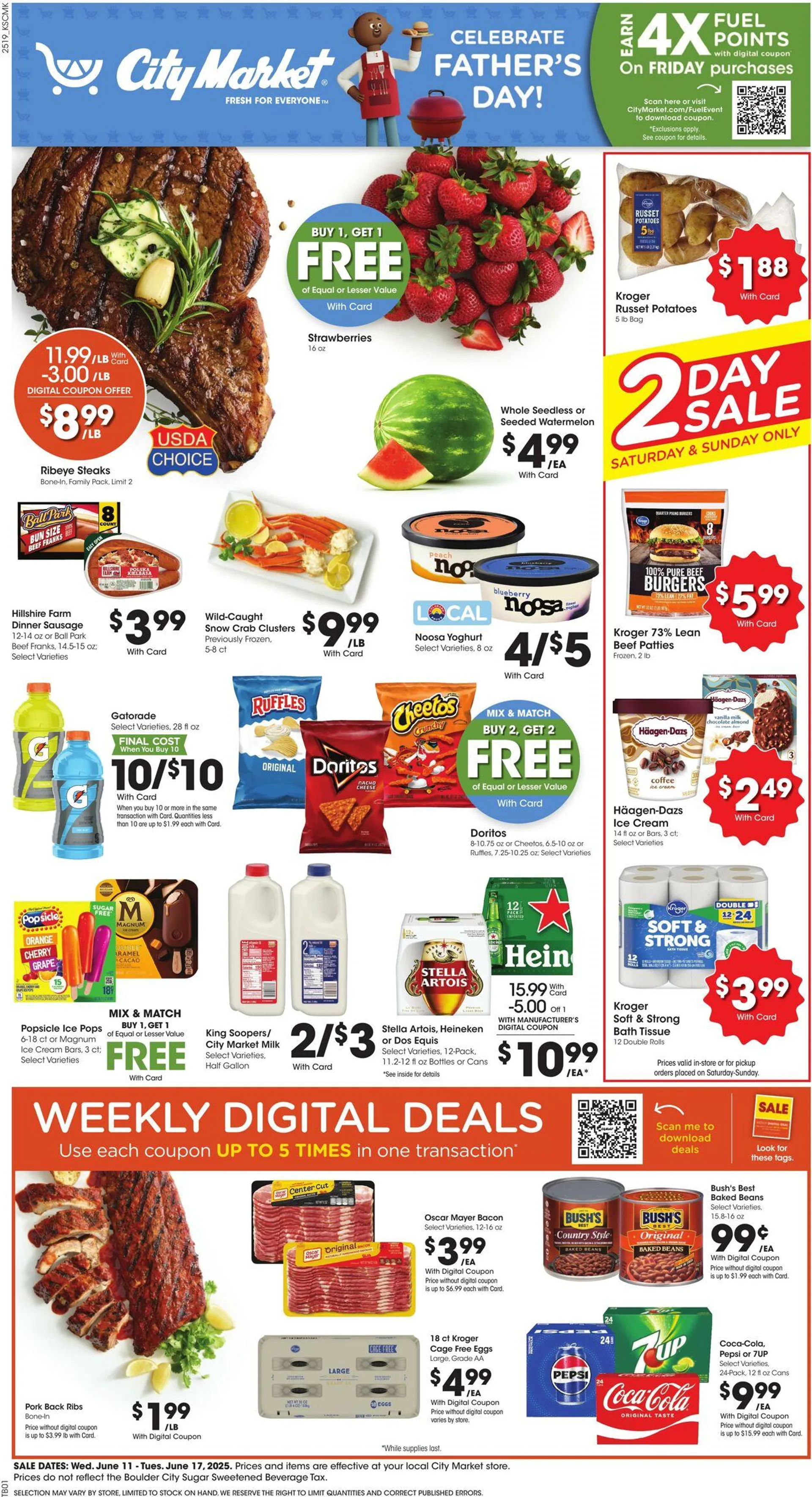 Weekly ad City Market from June 11 to June 17 2025 - Page 1