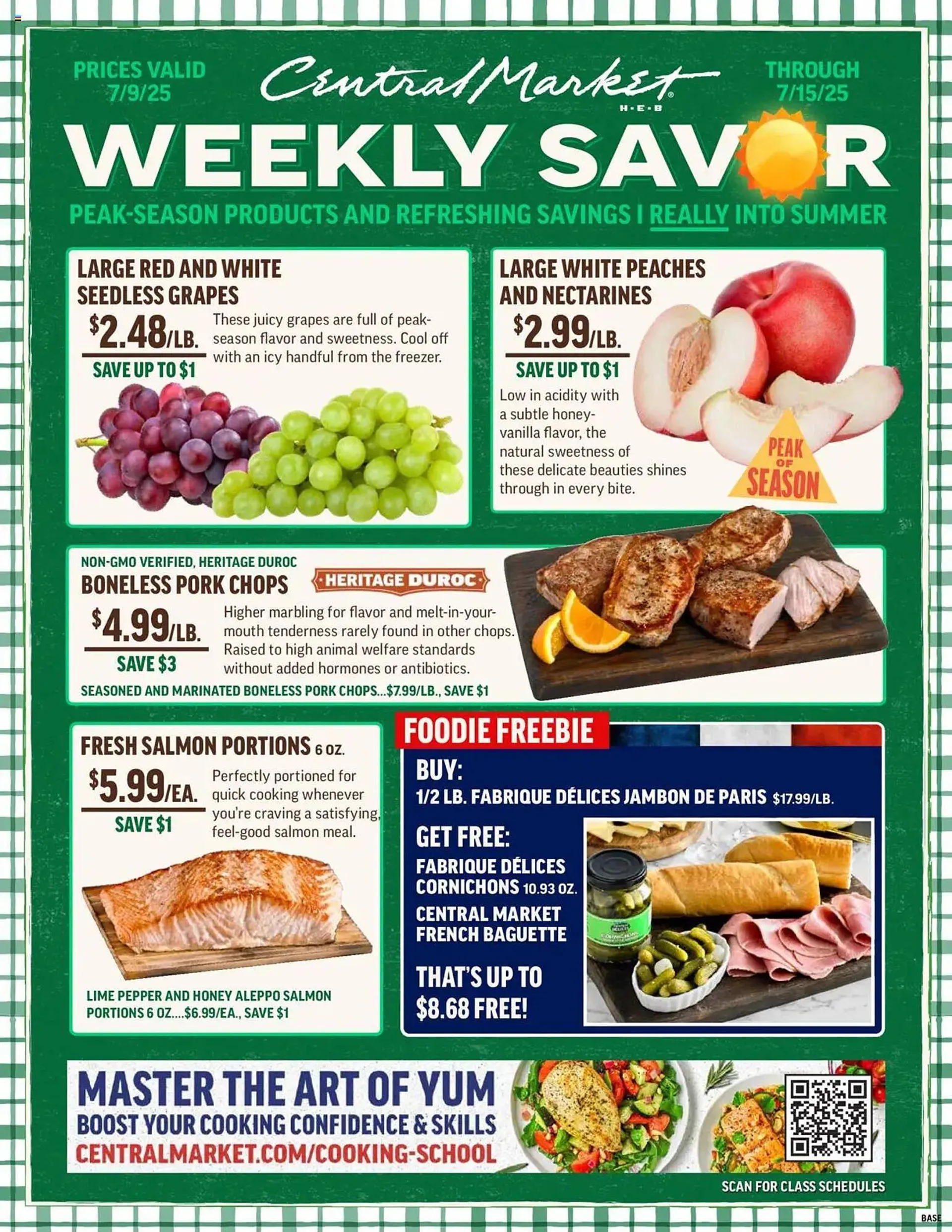 Weekly ad Central Market Weekly Ad from July 9 to July 16 2025 - Page 1