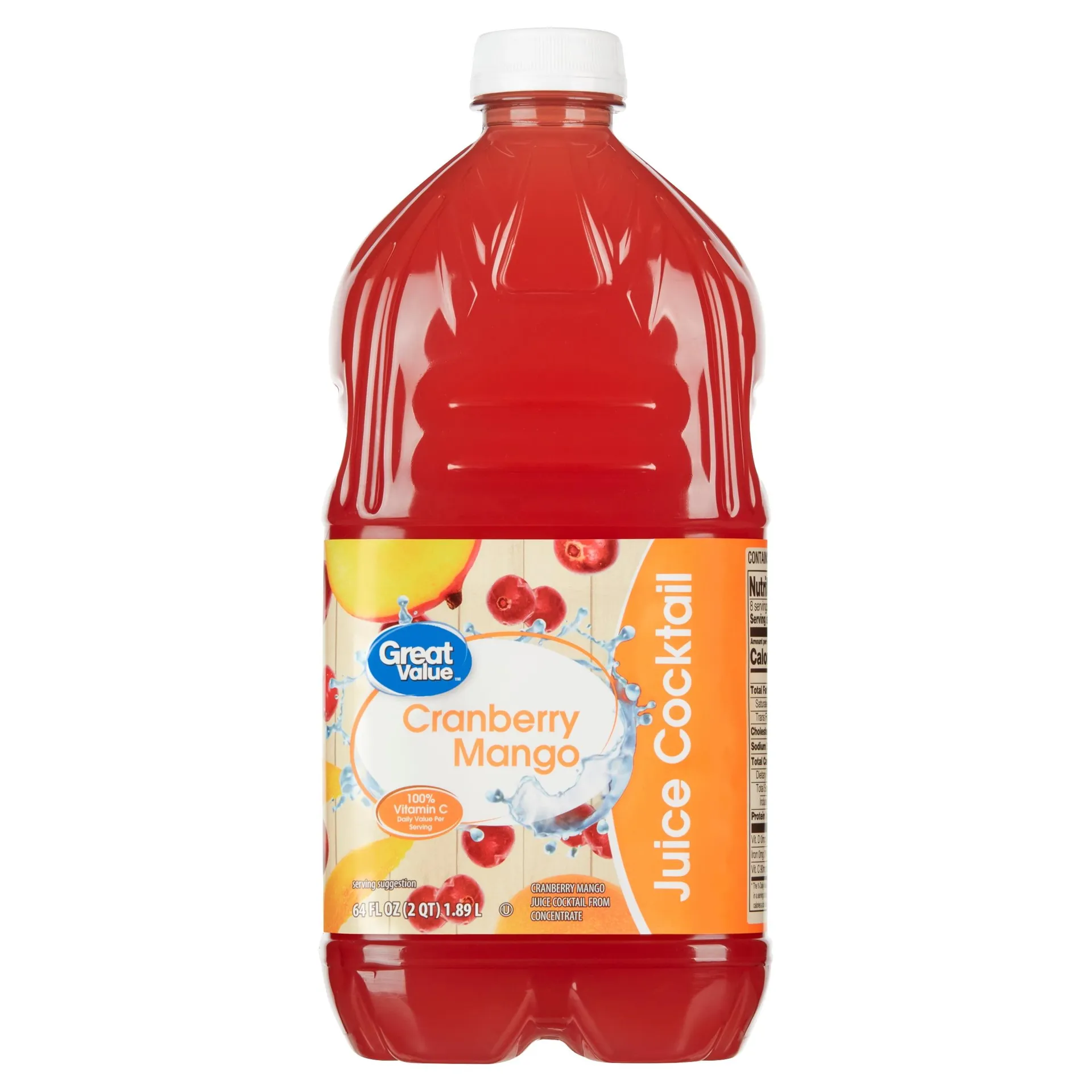 Great Value Cranberry Mango Juice Cocktail, 64 fl oz