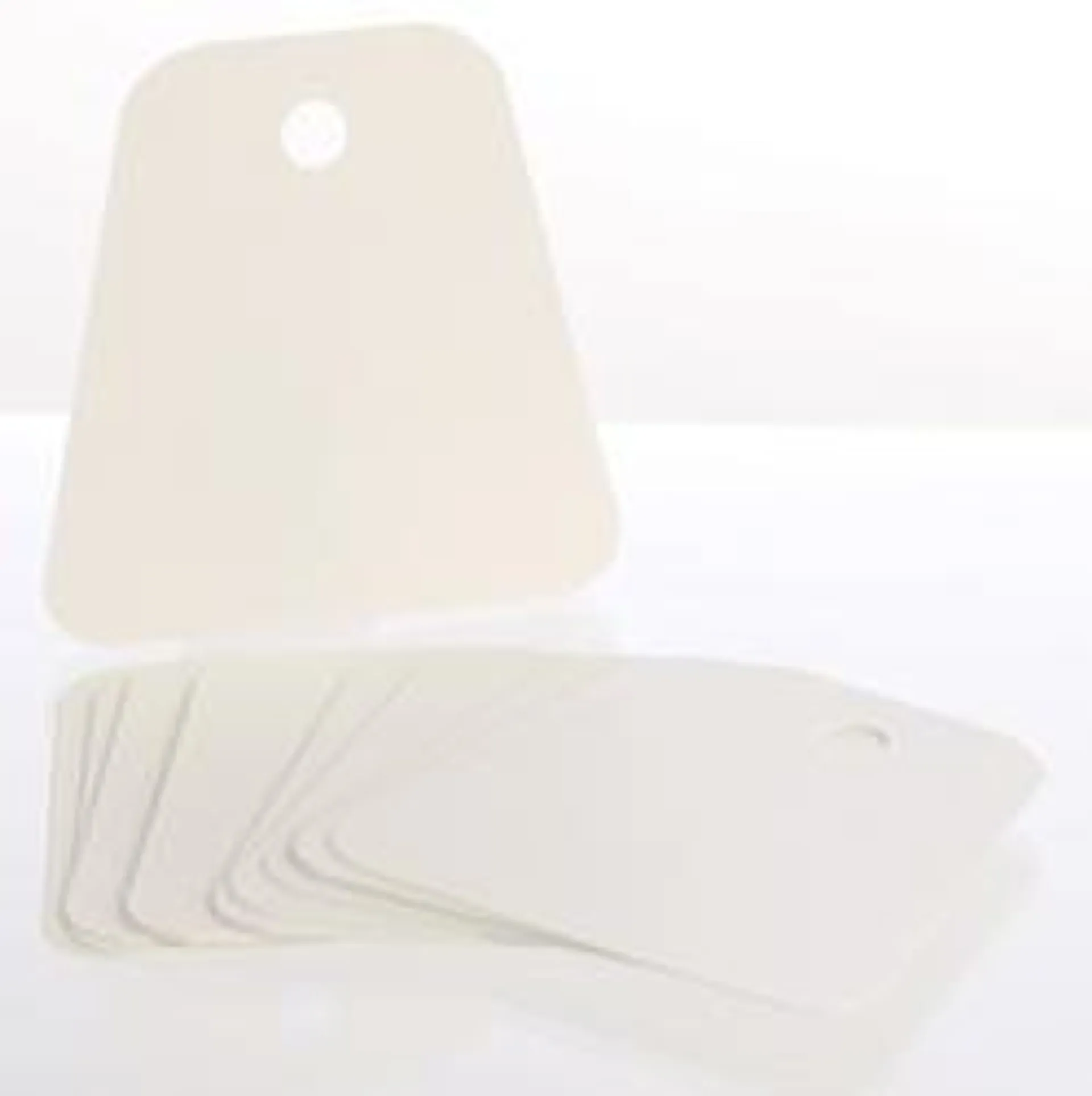 Blank Bell Paper Tags (Package of 15 pieces)