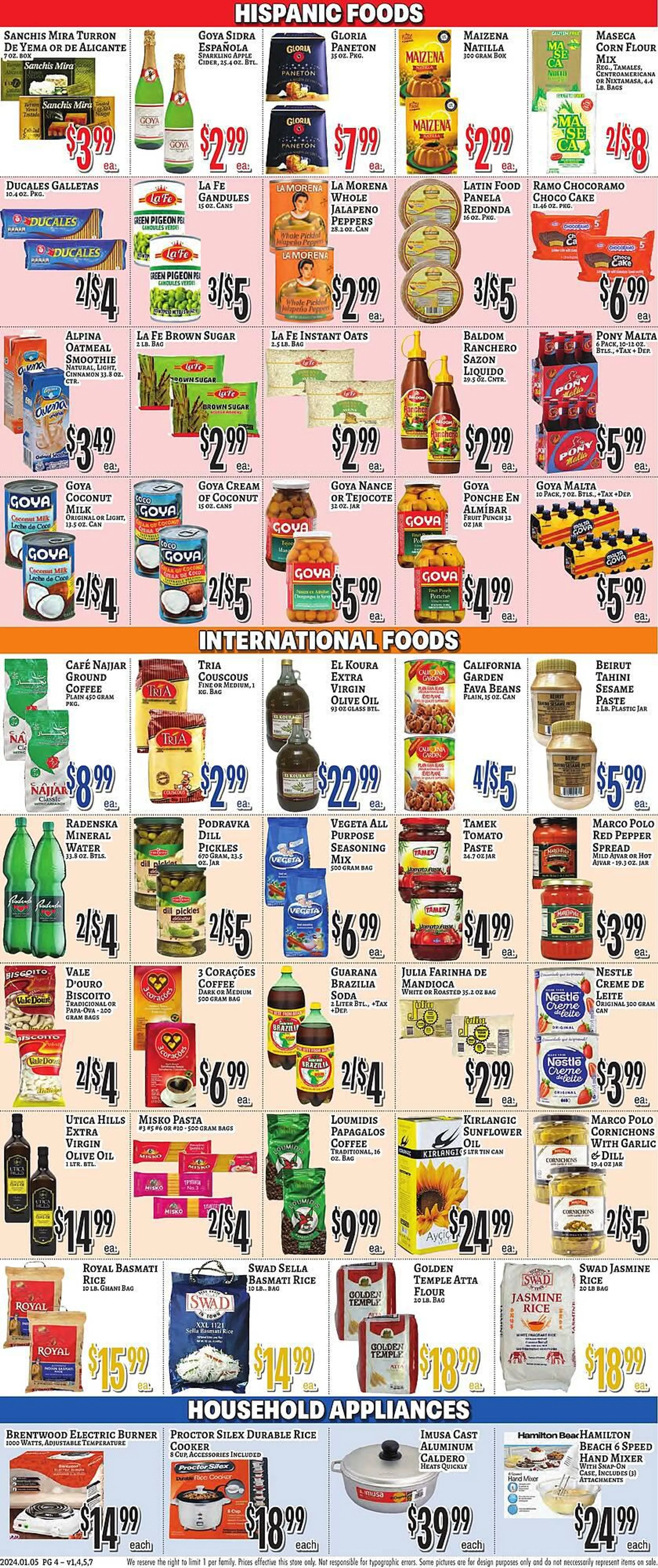 Weekly ad Trade Fair Supermarket Weekly Ad from January 5 to January 11 2025 - Page 4