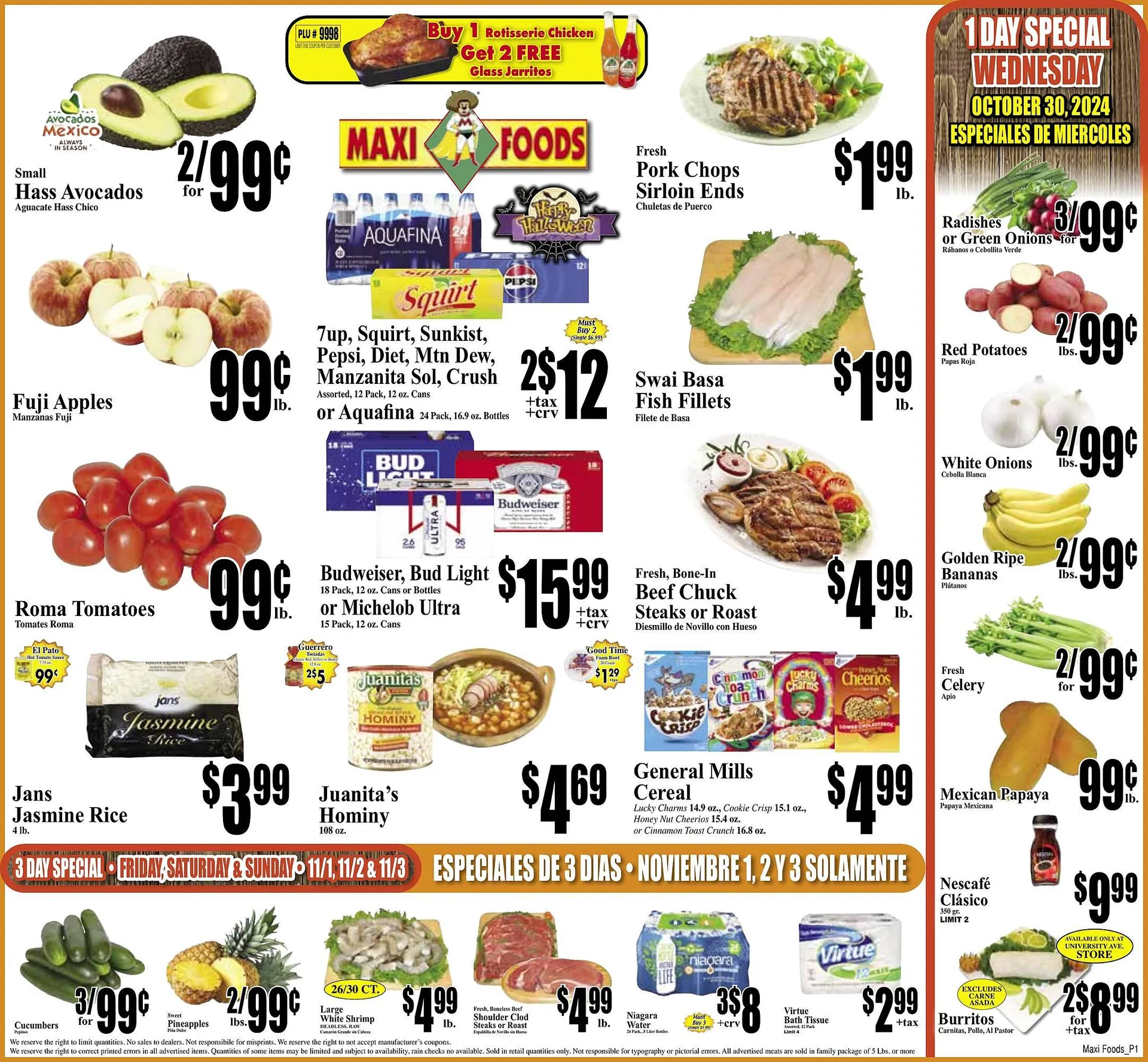 Maxi Foods Weekly Ad - 1