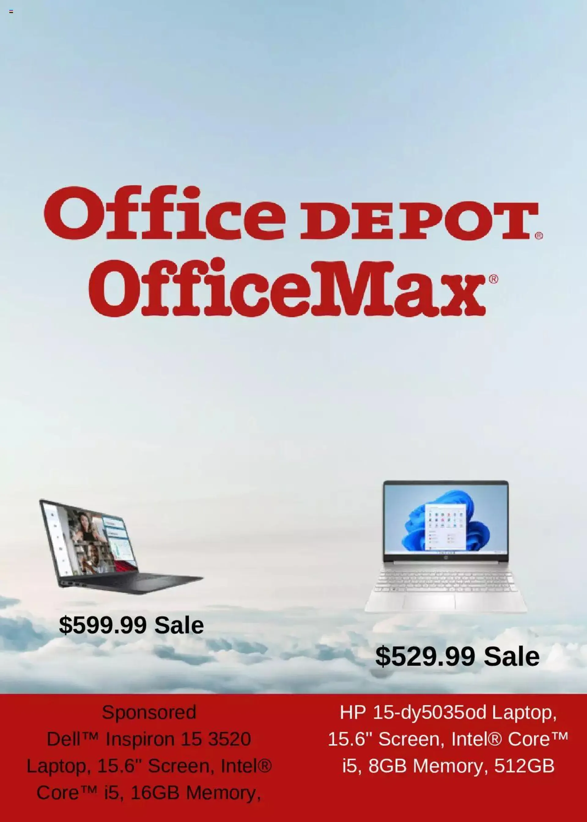 Weekly ad Office Depot - Weekly Ad from April 15 to December 31 2024 - Page 1