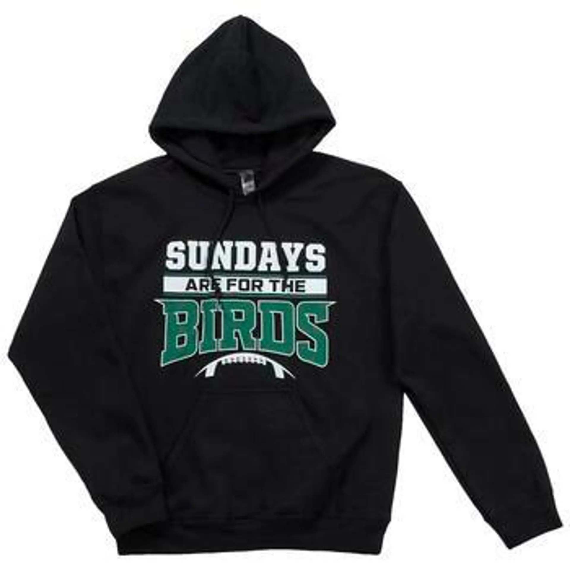 Mens Sundays Are For The Birds Tailgate Hoodie