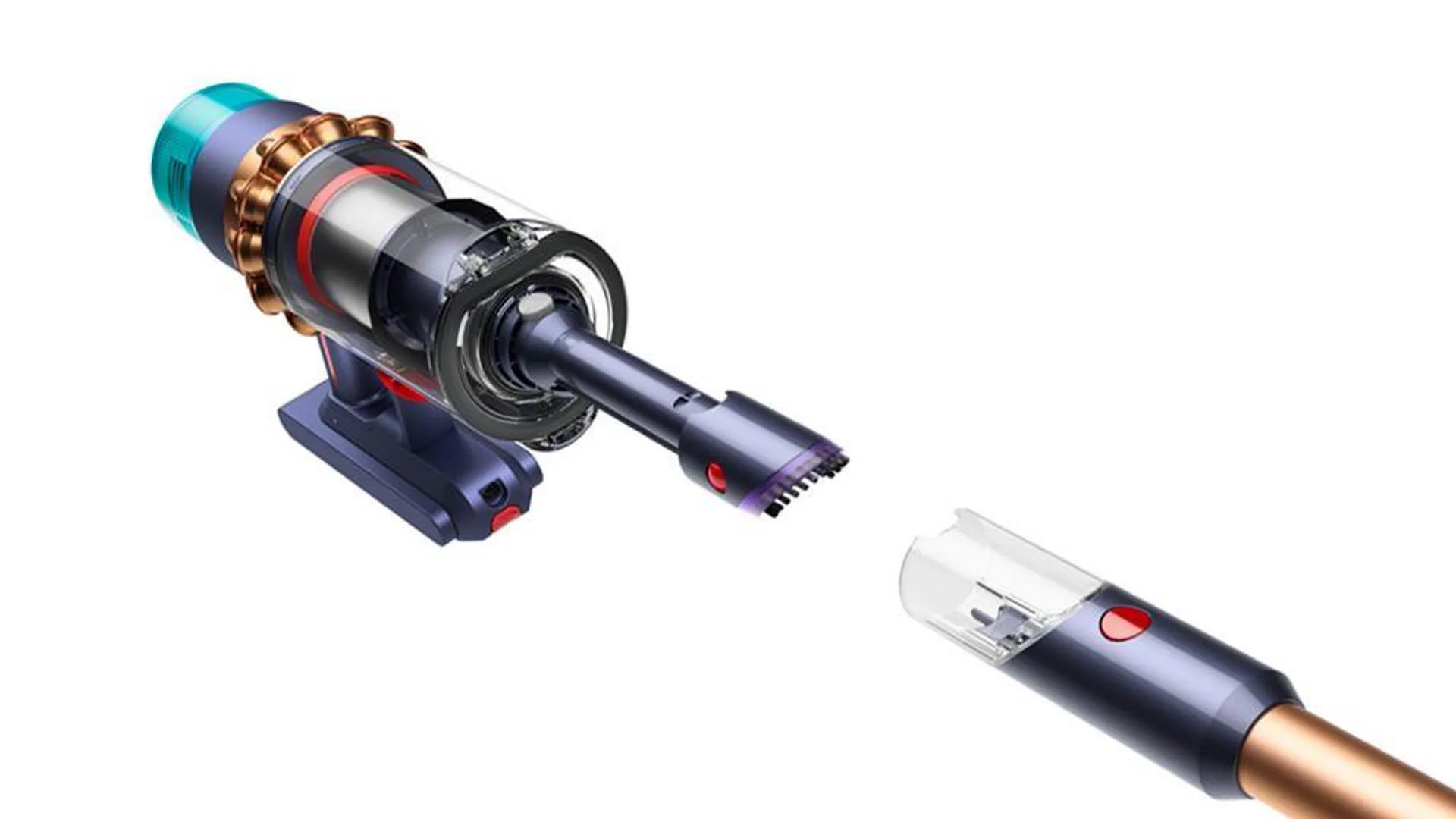 Dyson Gen5detect™ Absolute vacuum (Prussian Blue/Copper)