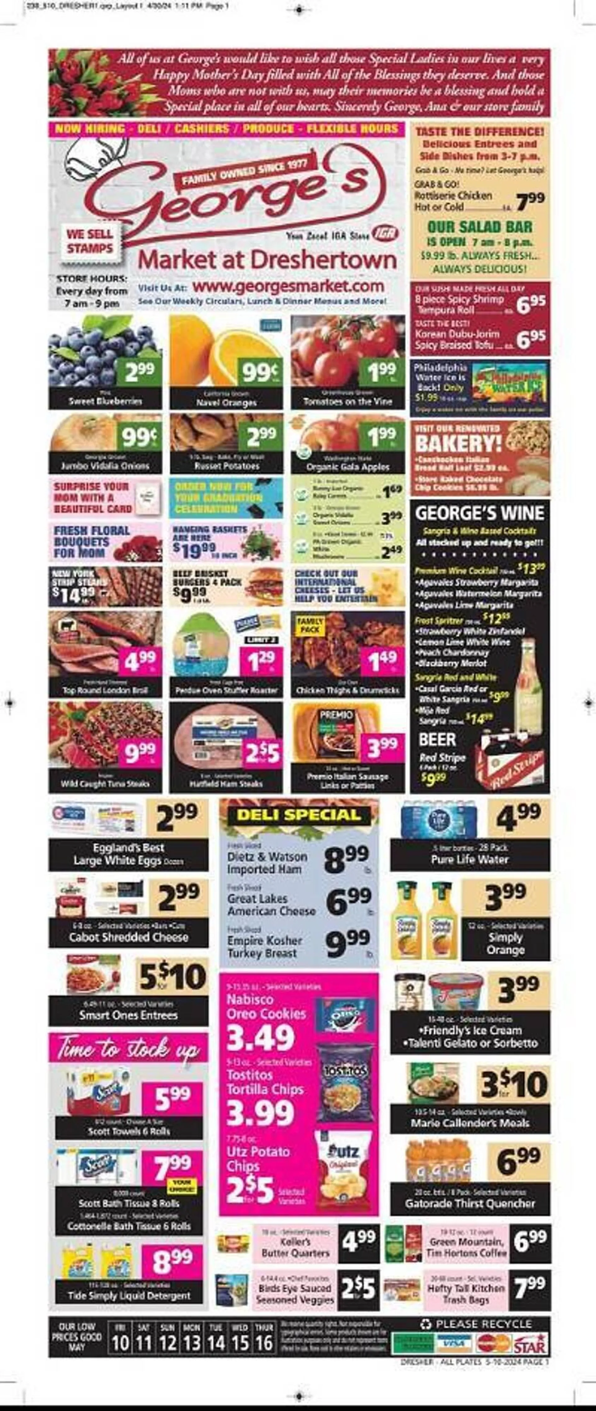 Georges Market Weekly Ad - 1