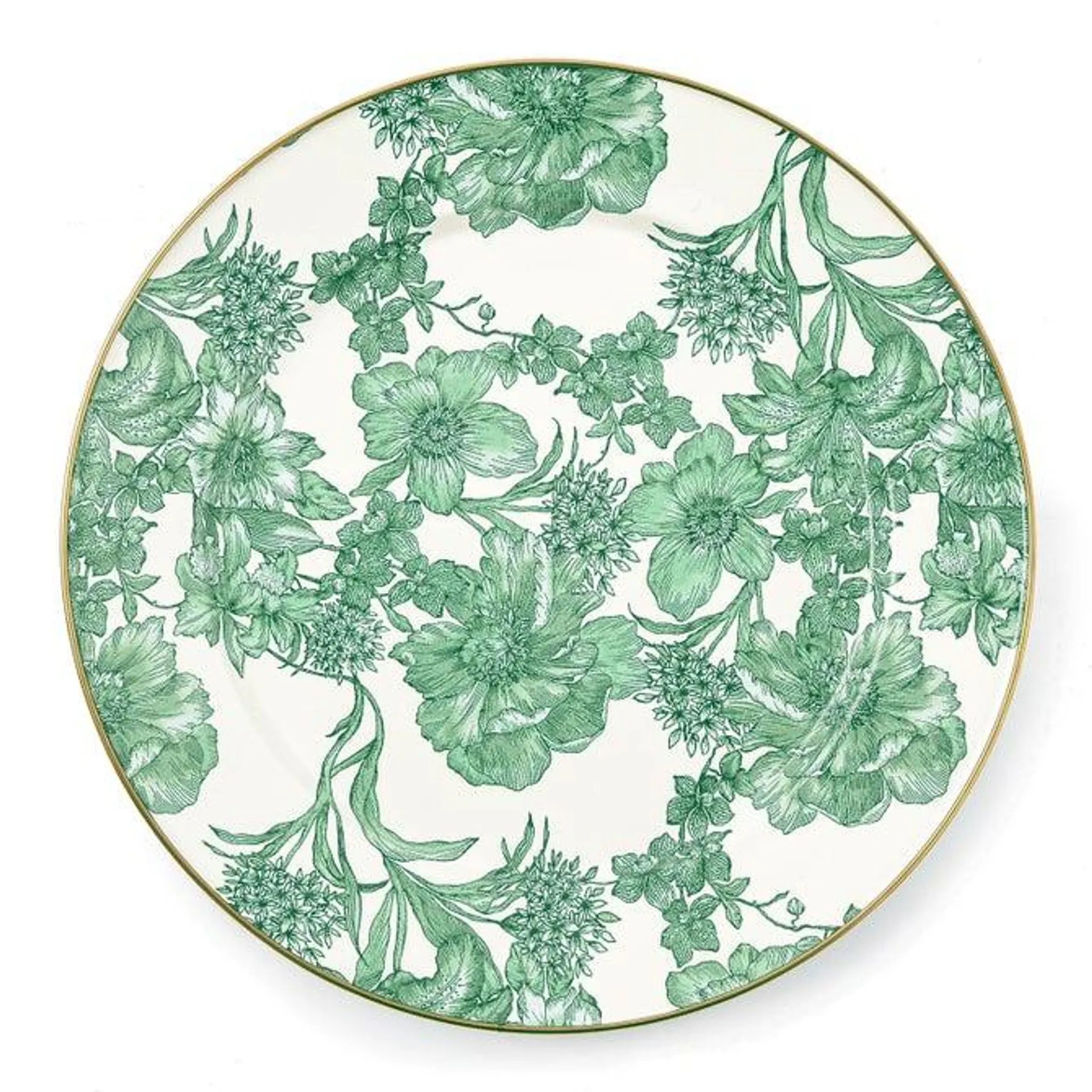 Emerald English Garden Enamel Dinnerware