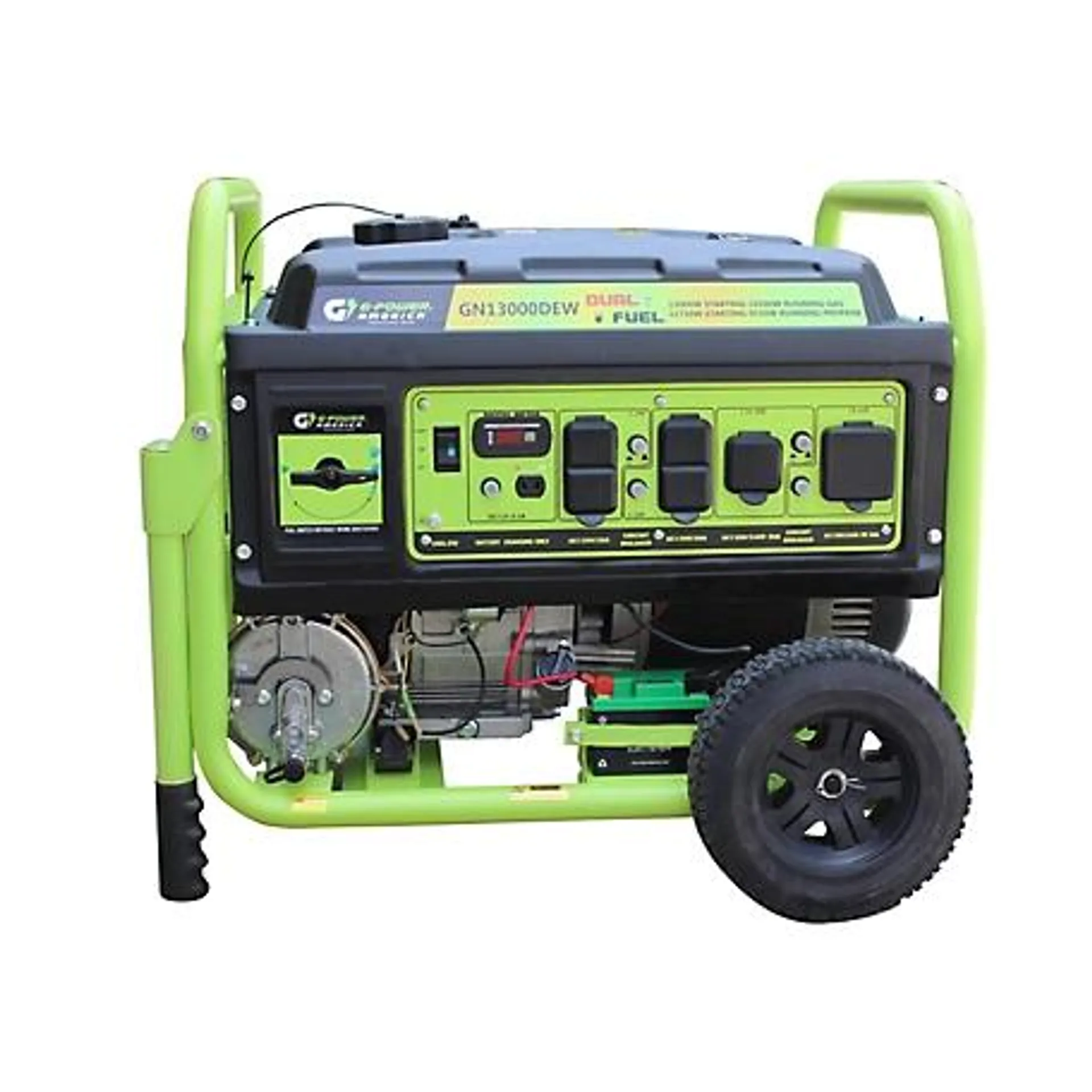 Green-Power America 10,500/10,500-Watt Dual-Fuel Generator