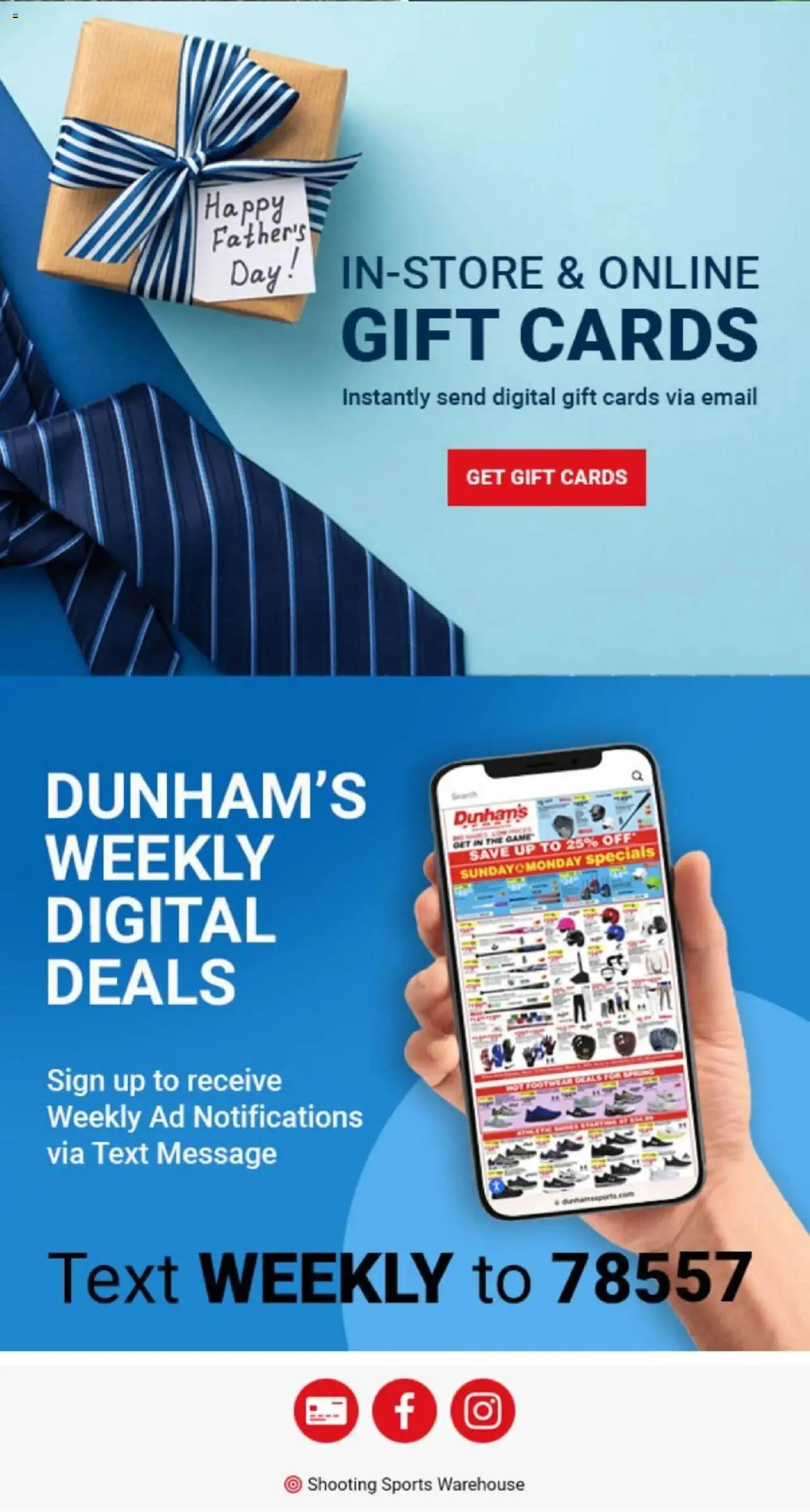 Weekly ad Dunham's Sports Father's Day Gift Guide from May 15 to June 15 2025 - Page 24