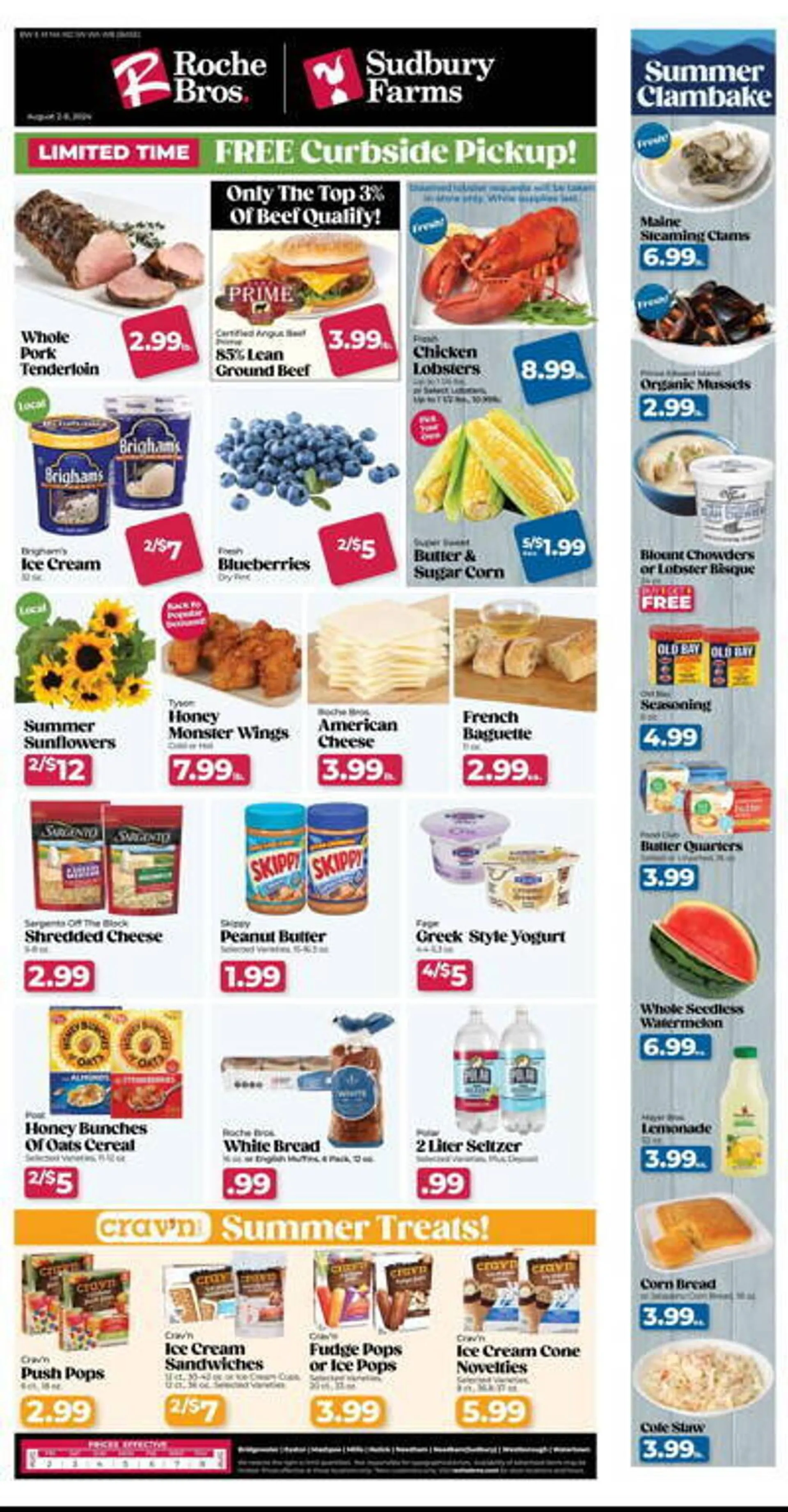 Roche Bros Weekly Ad - 1